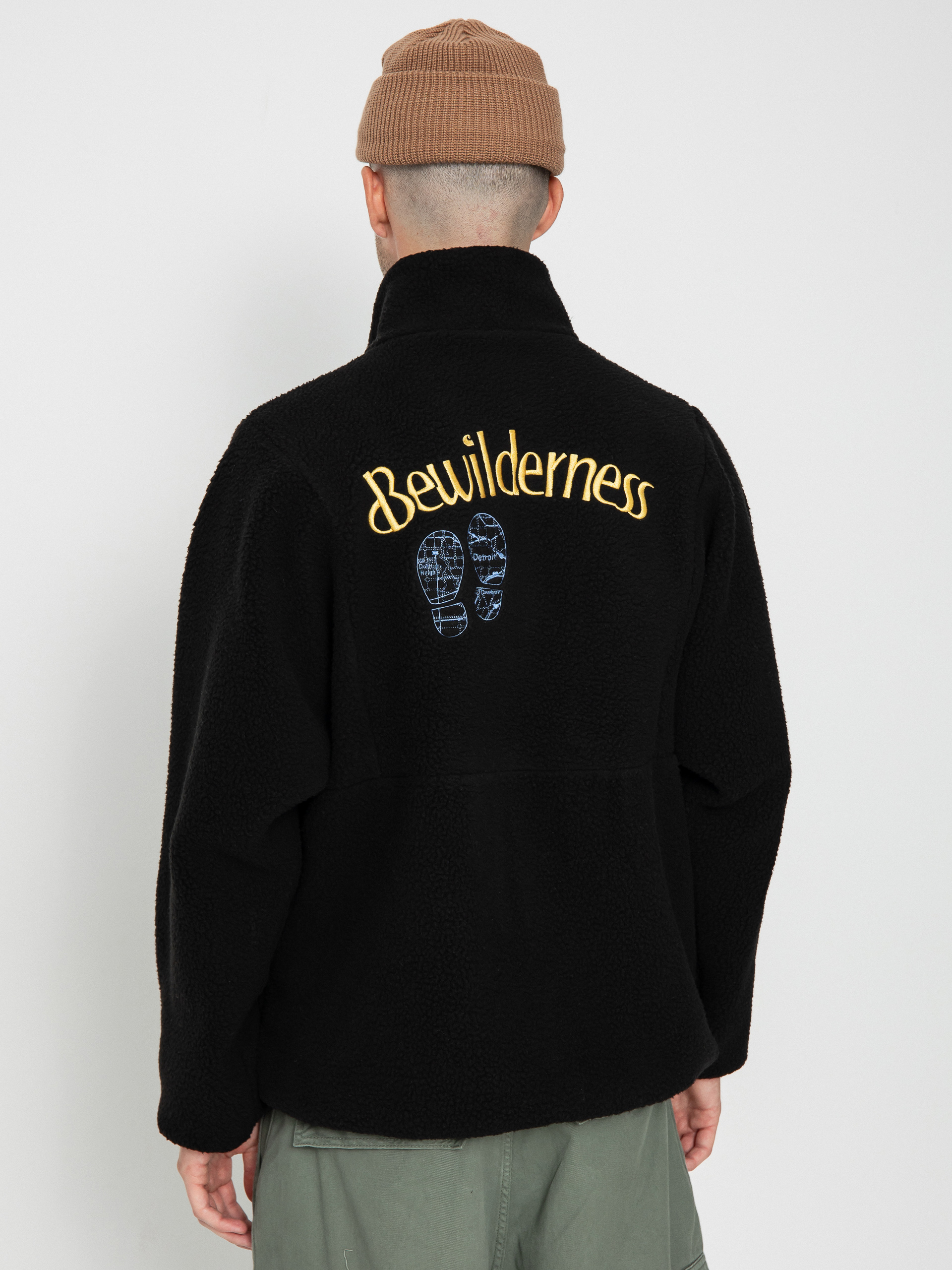 Carhartt WIP Draper Liner Polár pulóver (black)