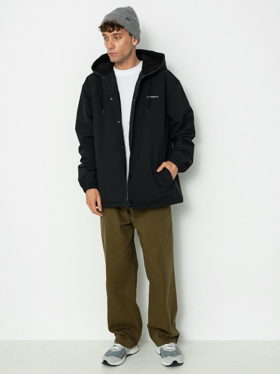 Carhartt WIP Coach HD Dzseki (black/white)