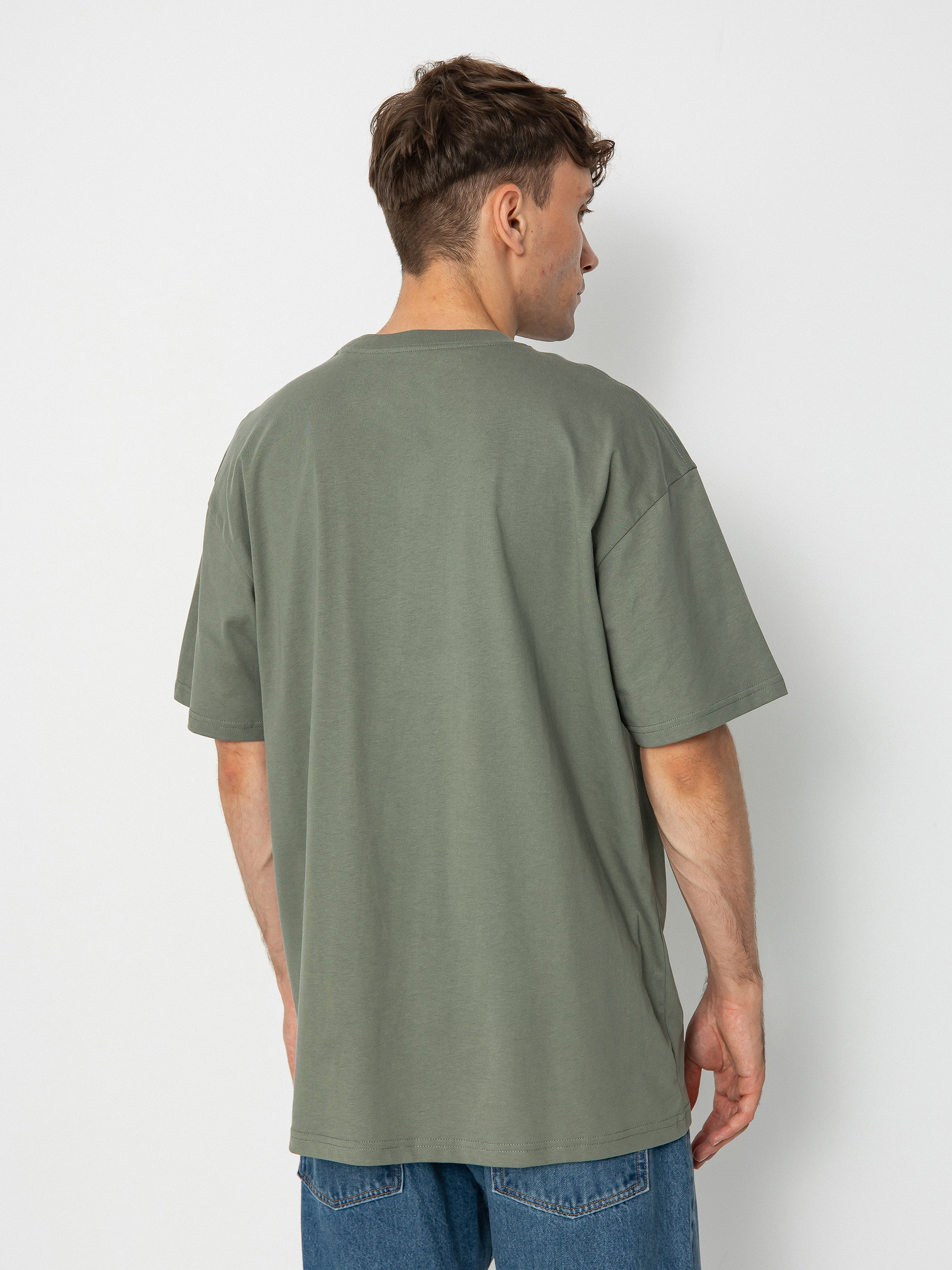 Carhartt WIP Stone Cold Ujjatlan felső (smoke green)