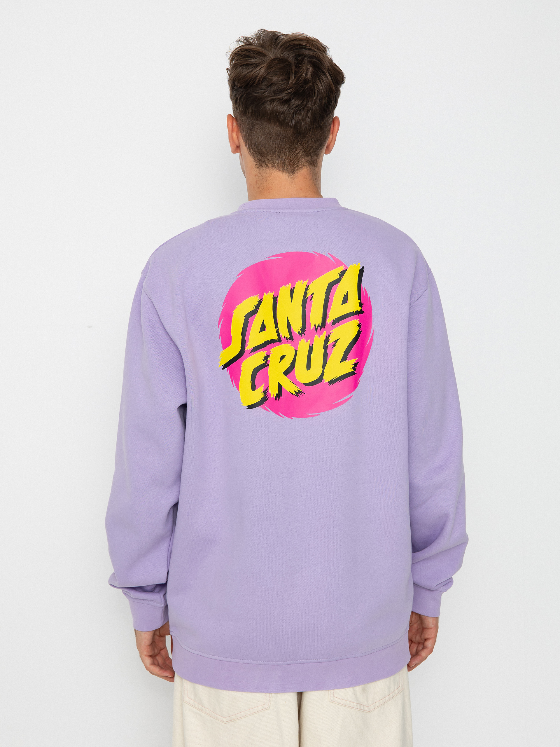 Santa Cruz Style Dot Pulóver (digital lavender)
