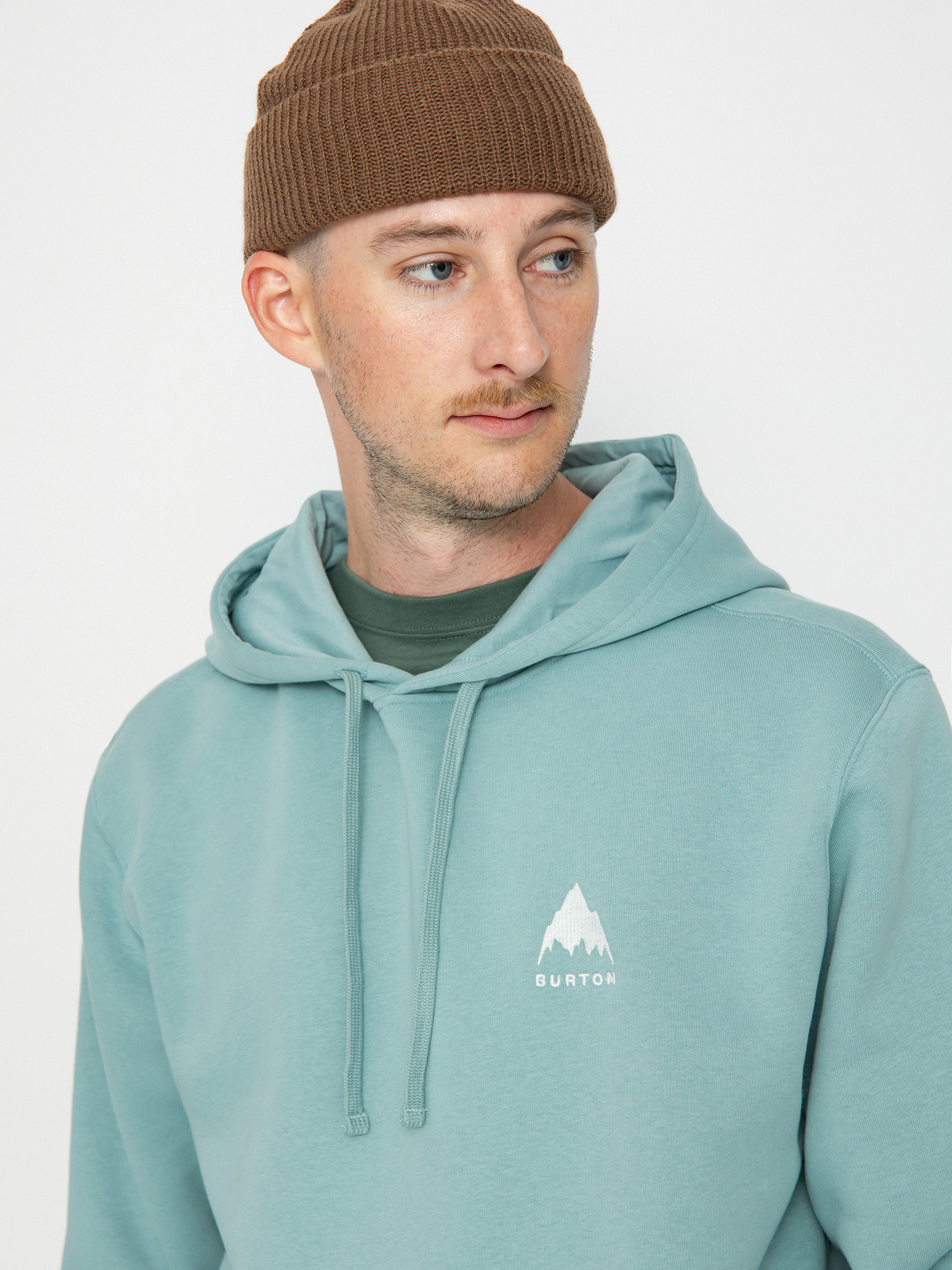 Burton Mountain HD Kapucnis pulóver (rock lichen)