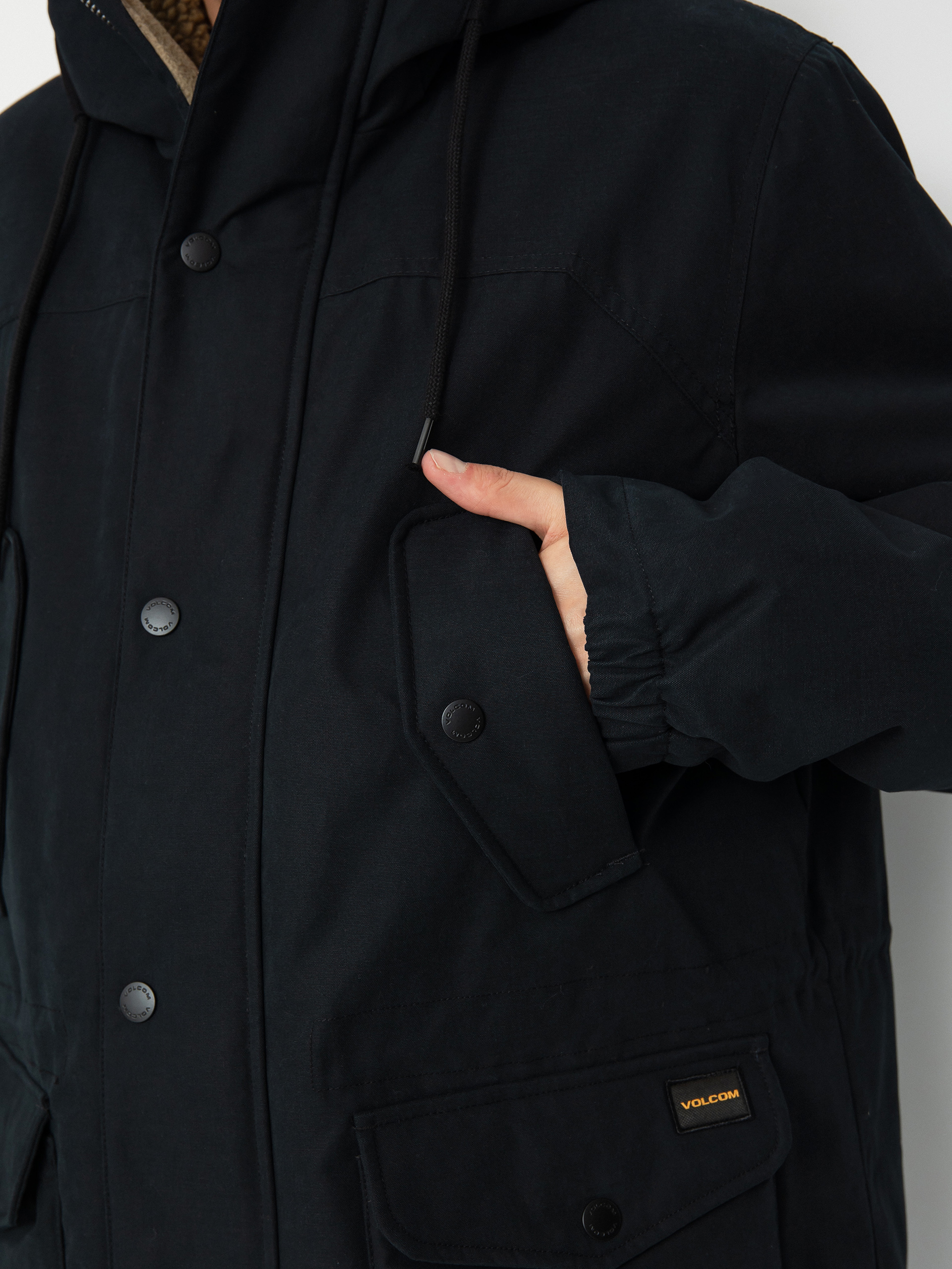 Volcom starget hot sale parka black