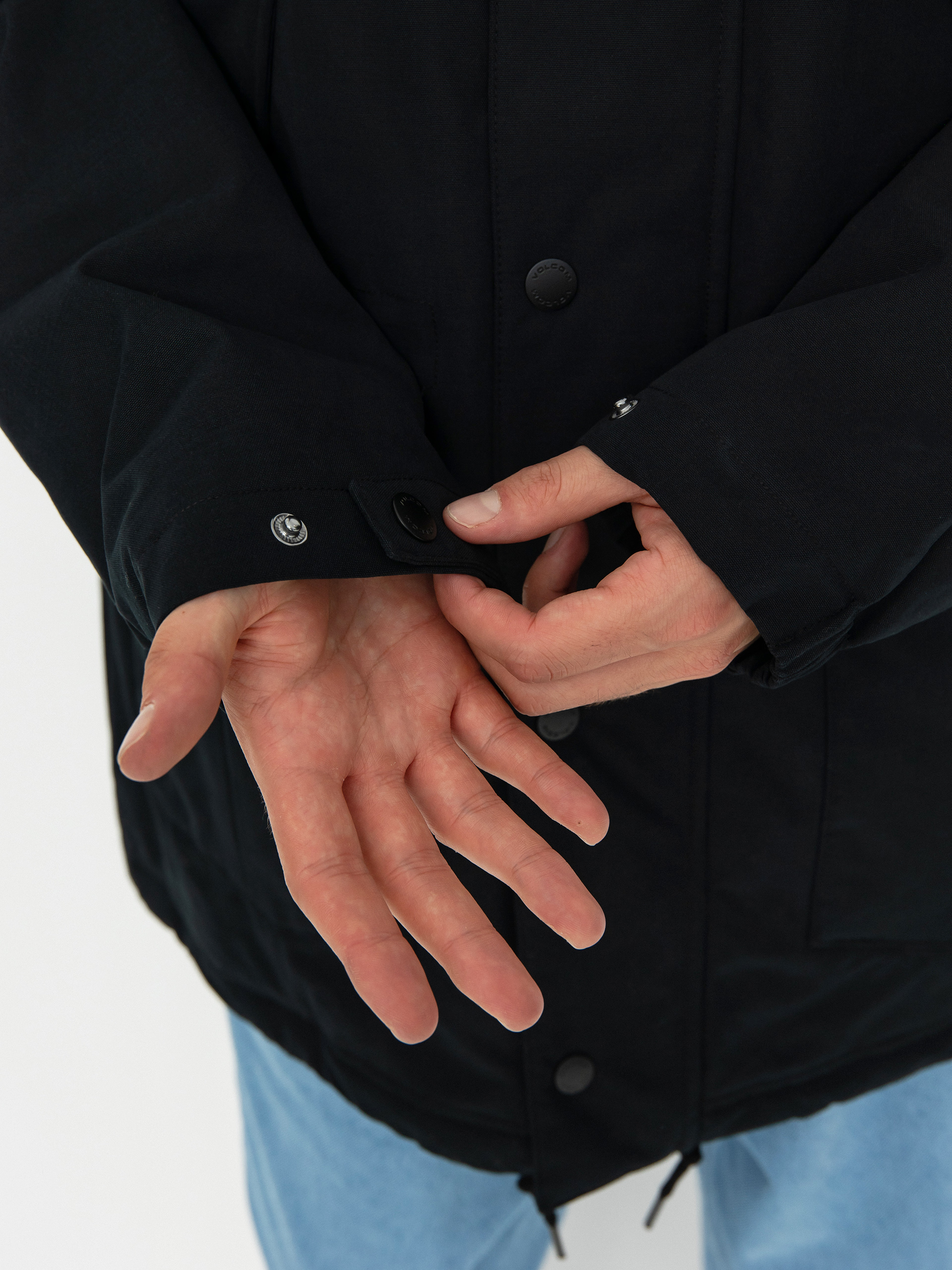 Volcom Starget 5K Parka Dzseki (black)