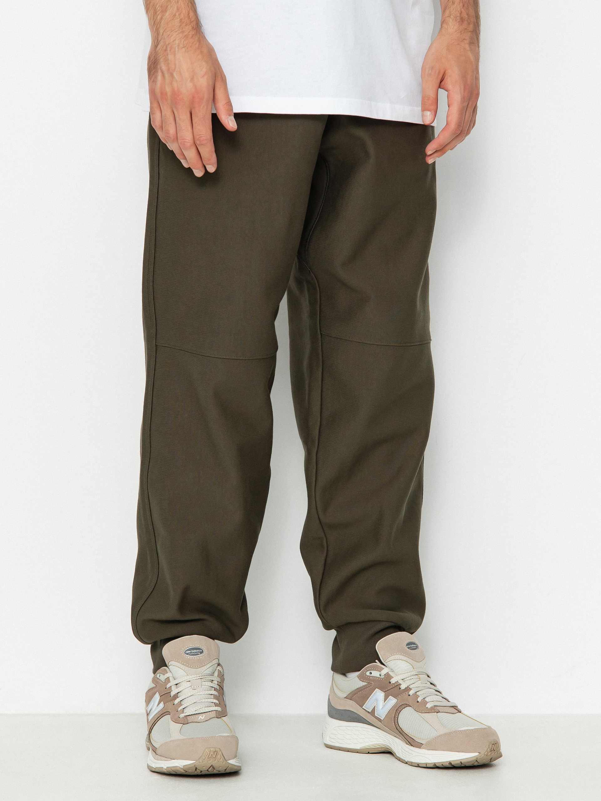 Carhartt WIP American Script Jogging Kisnadrág (plant)