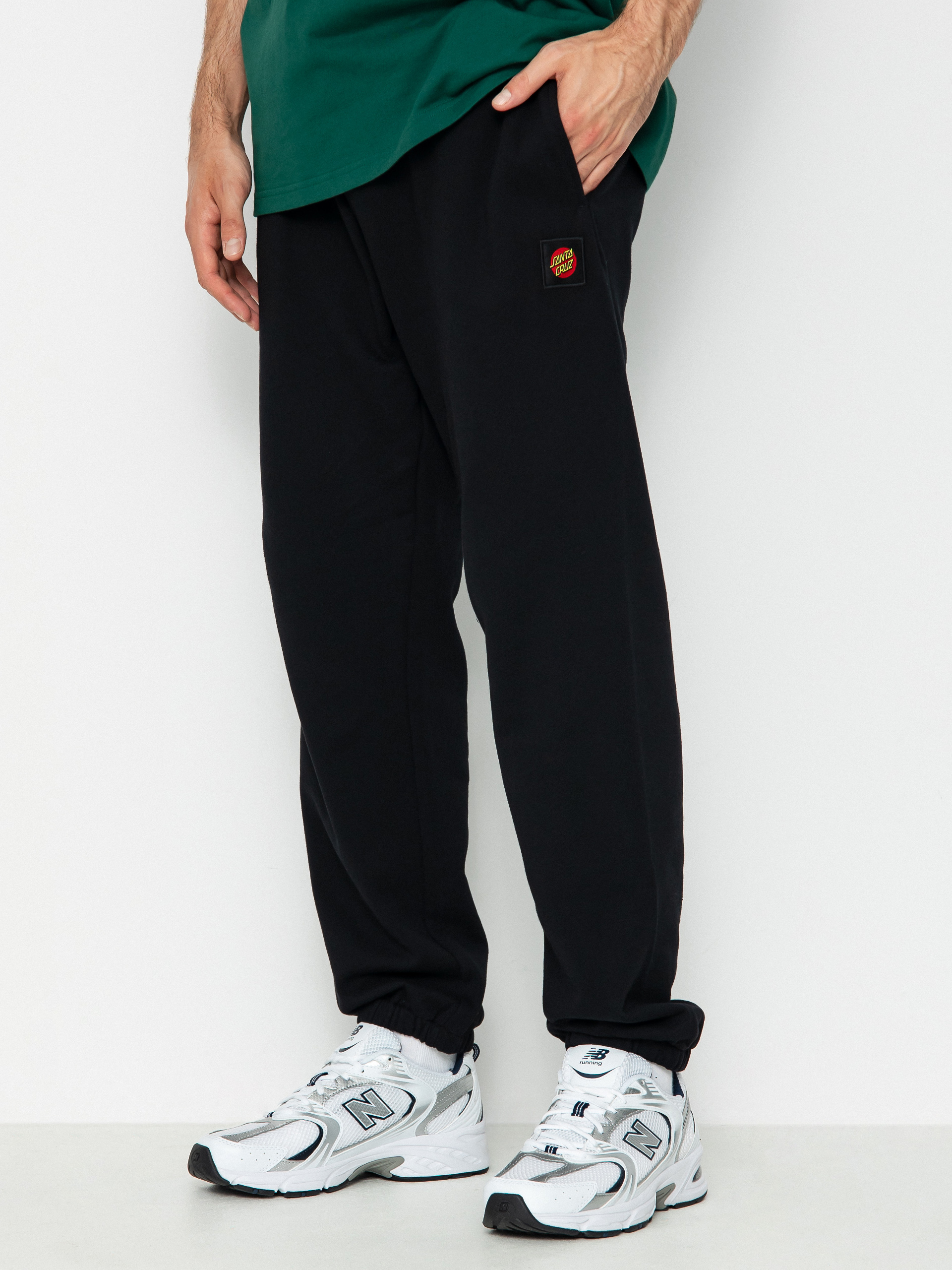 Santa Cruz Classic Label Jogger Kisnadrág (black)