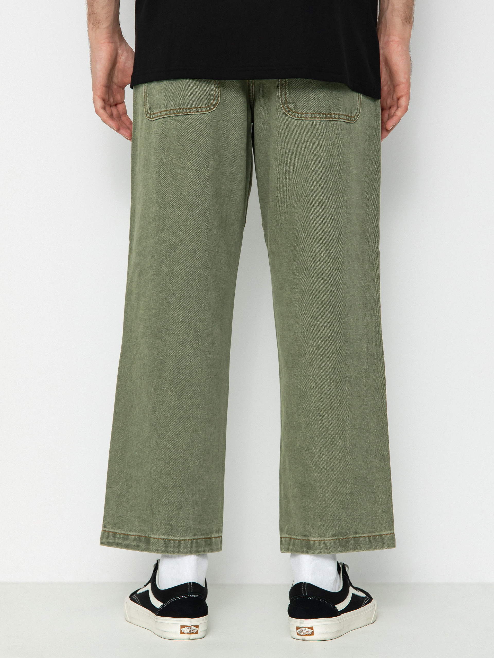 Santa Cruz Classic Label Panel Jean Kisnadrág (sage)