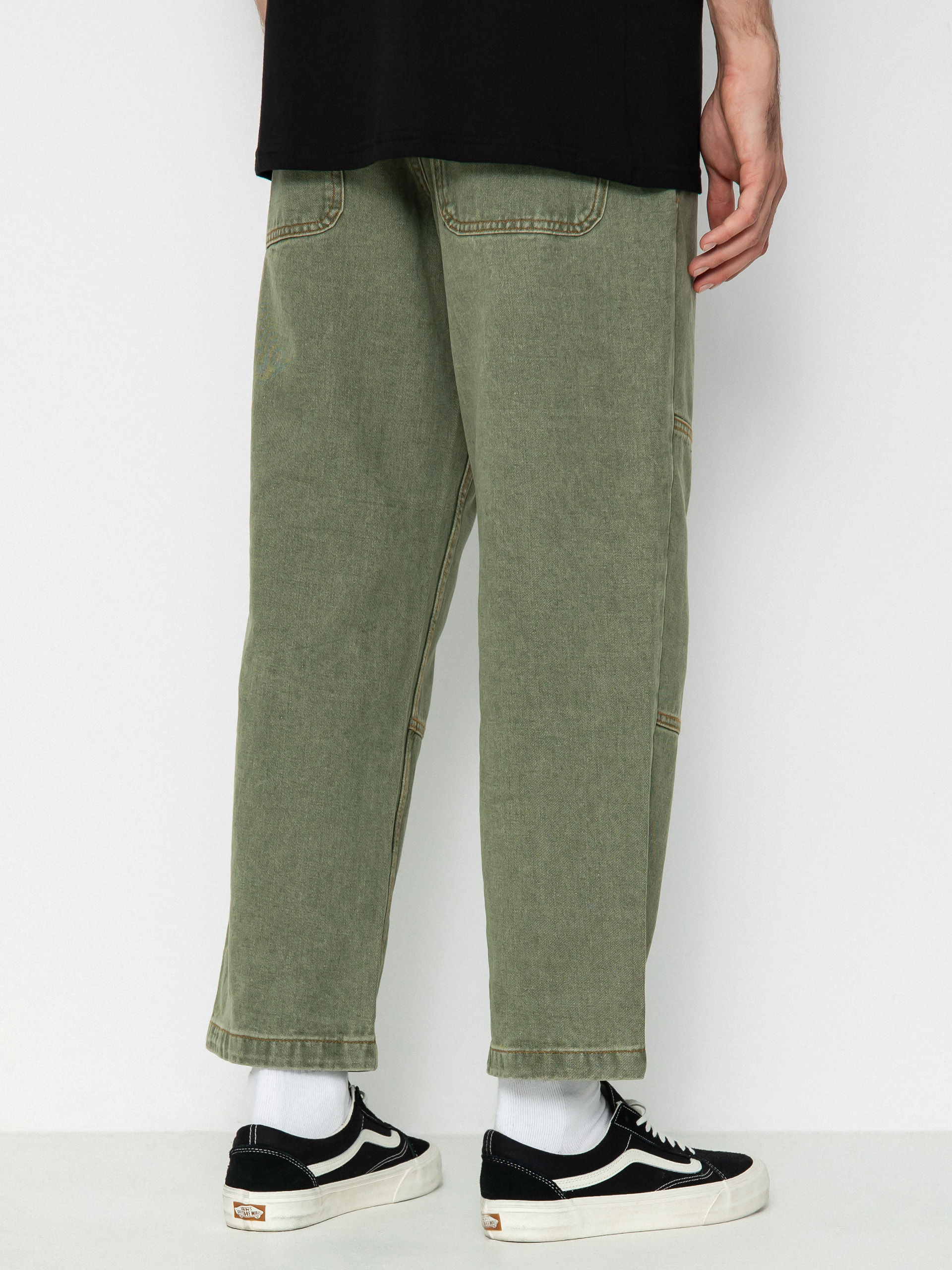 Santa Cruz Classic Label Panel Jean Kisnadrág (sage)