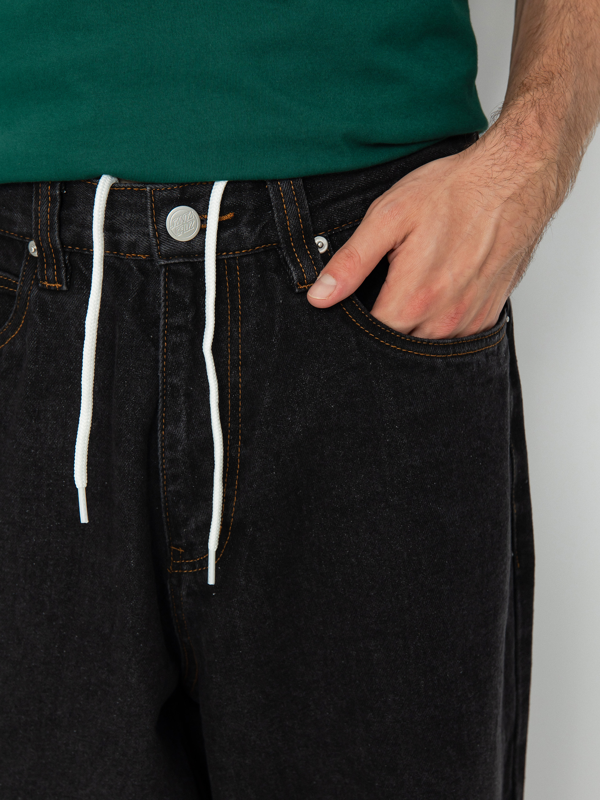 Santa Cruz Big Pants Kisnadrág (black)