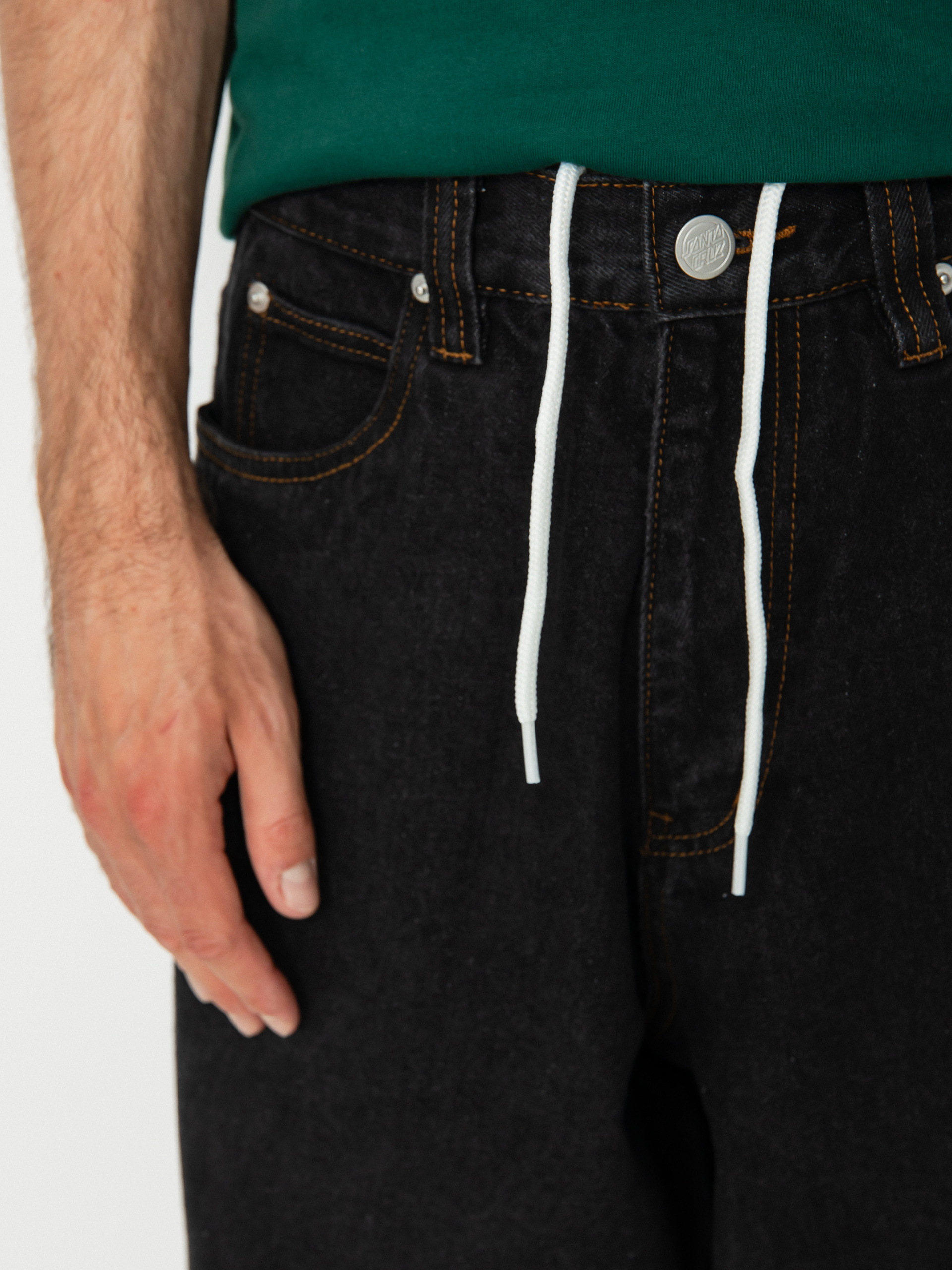 Santa Cruz Big Pants Kisnadrág (black)