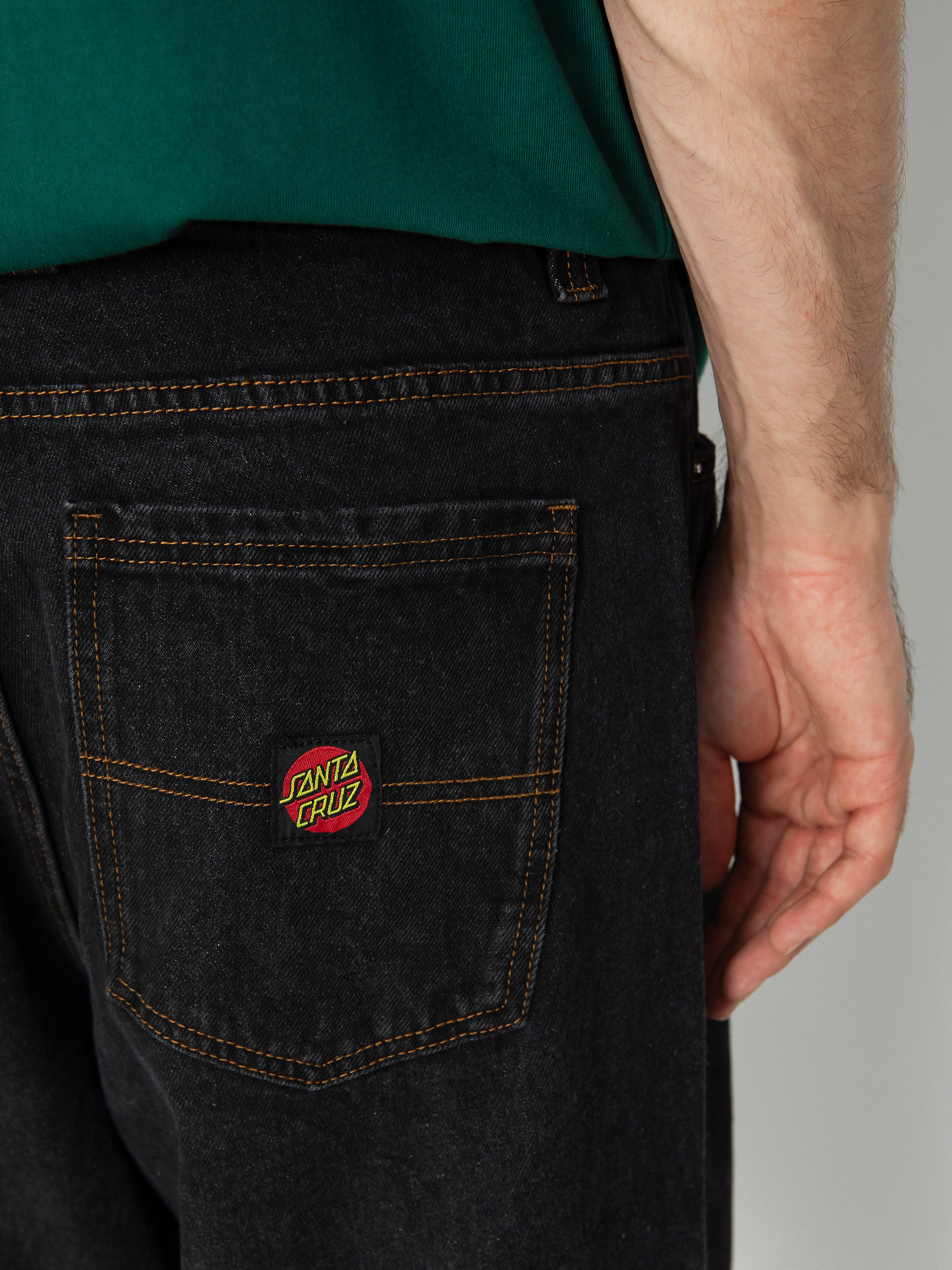 Santa Cruz Big Pants Kisnadrág (black)