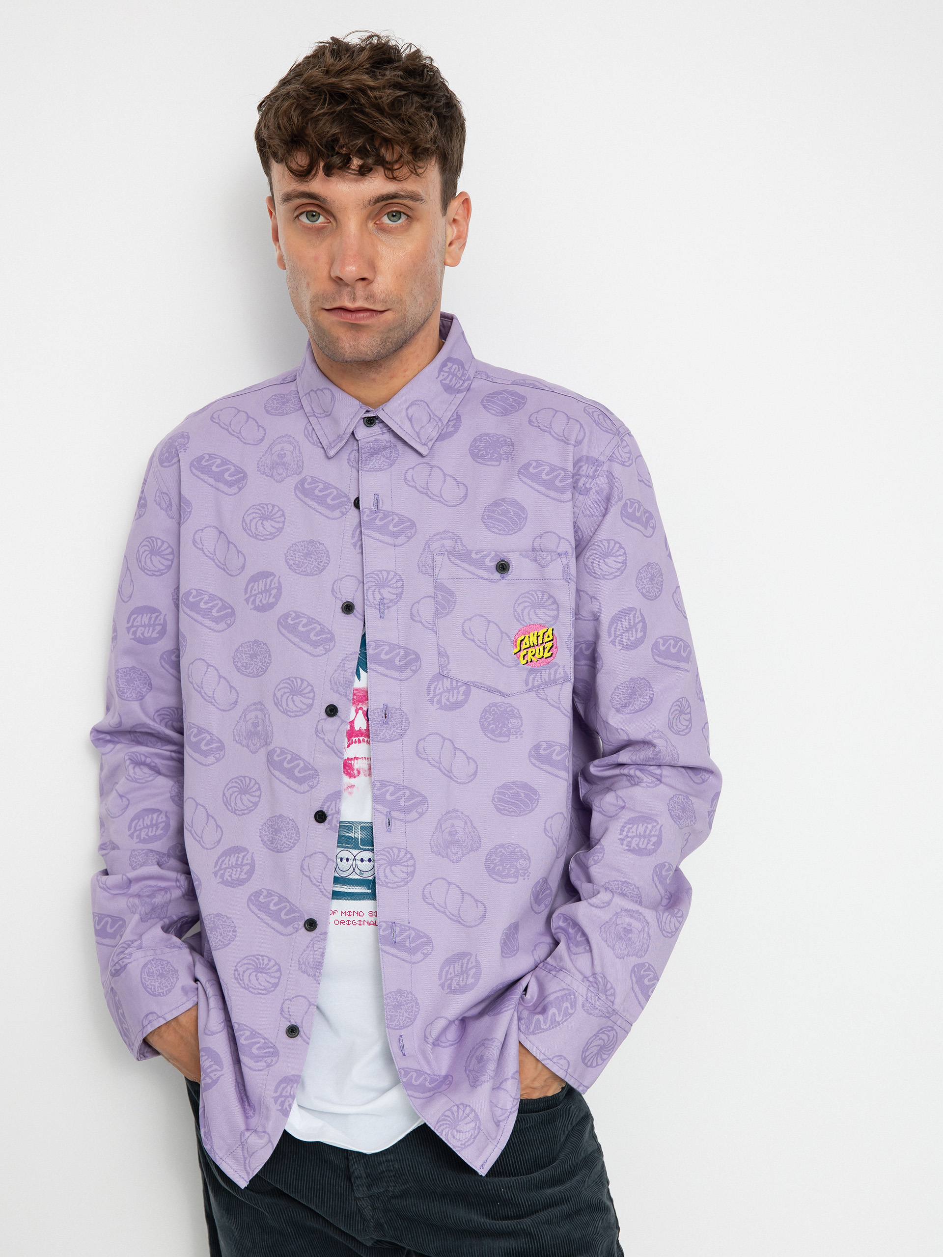 Santa Cruz McCoy Donut Dog Ing (digital lavender)