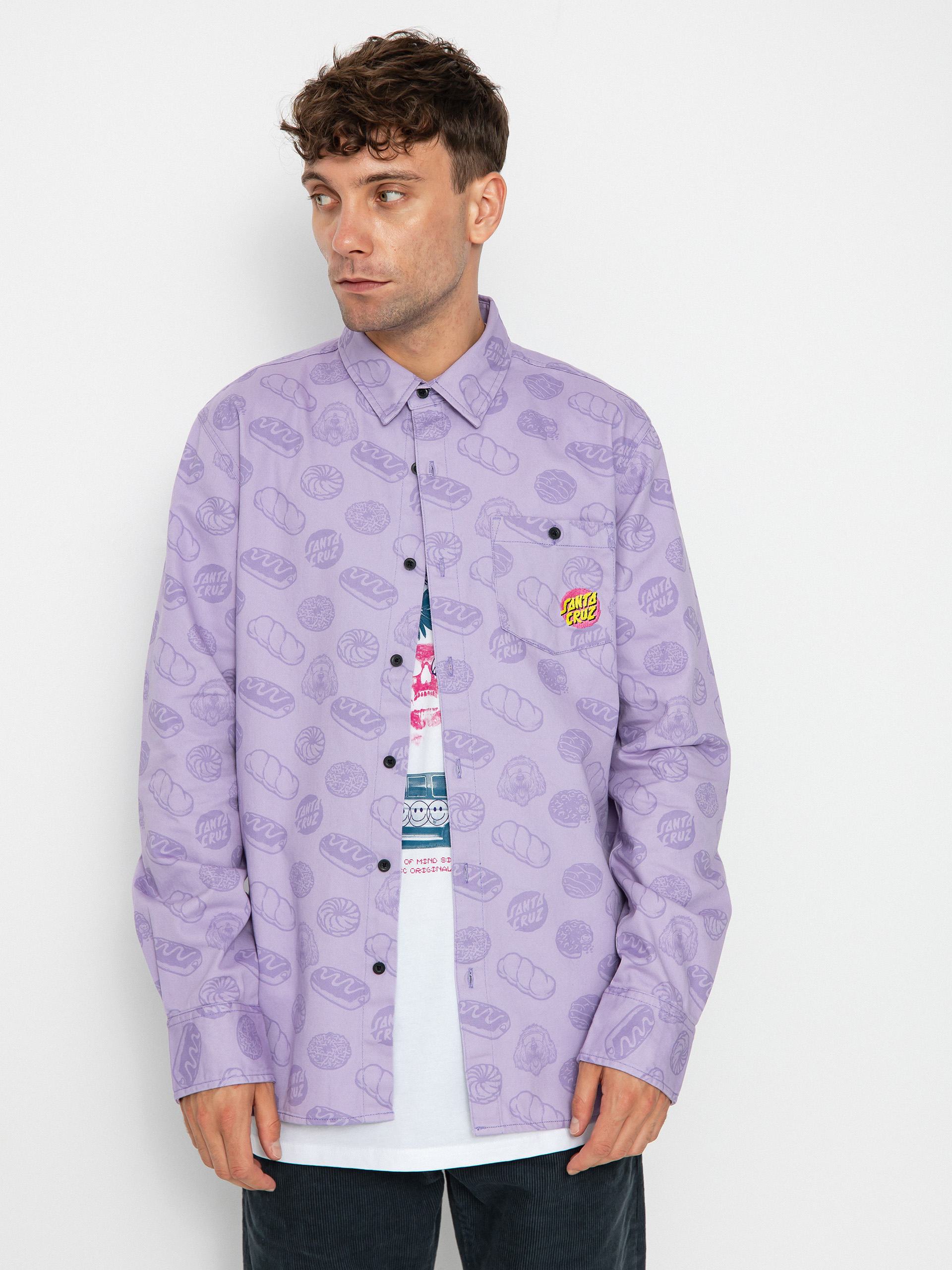 Santa Cruz McCoy Donut Dog Ing (digital lavender)