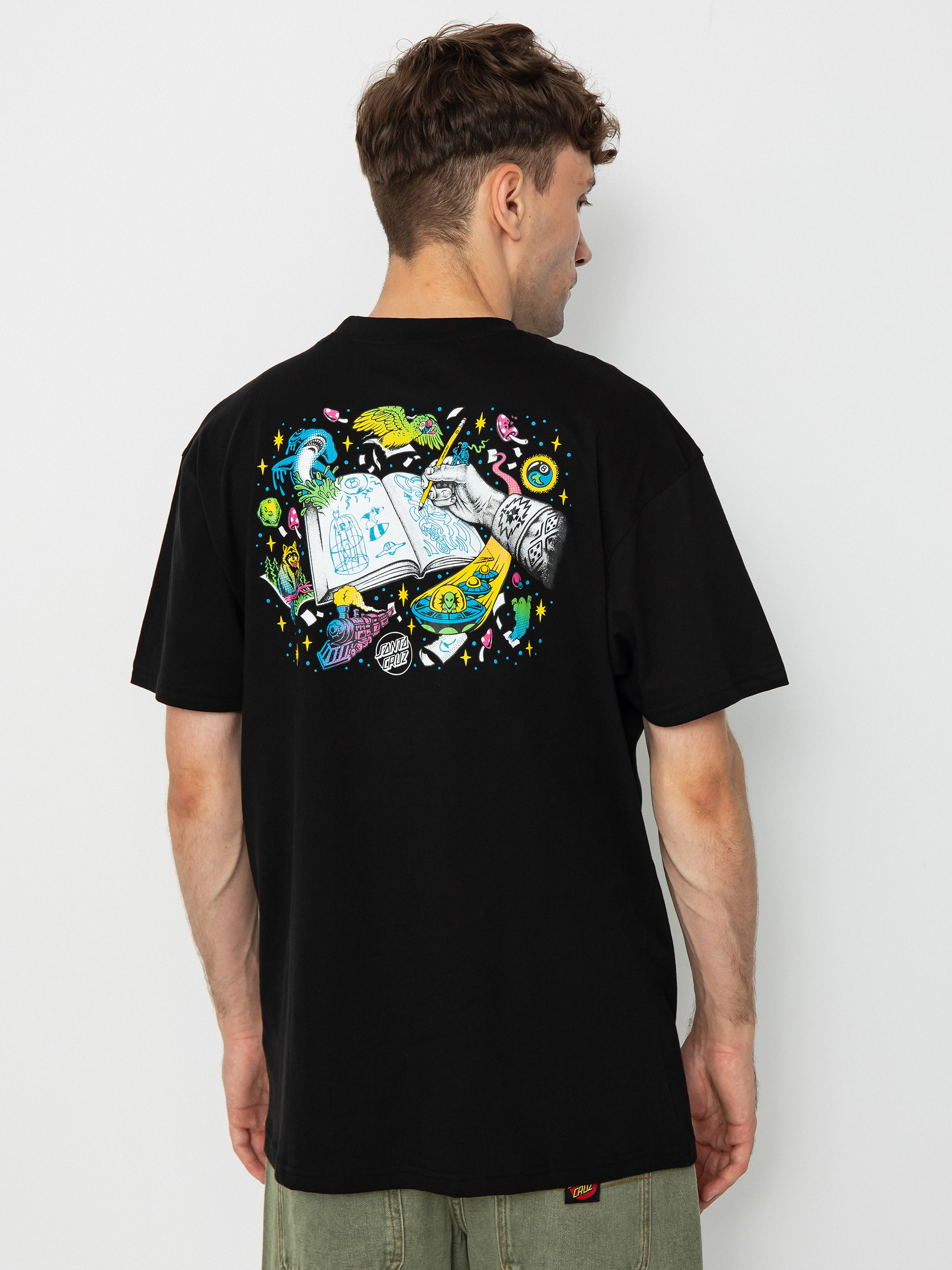 Santa Cruz Winkowski Vision Póló (black)