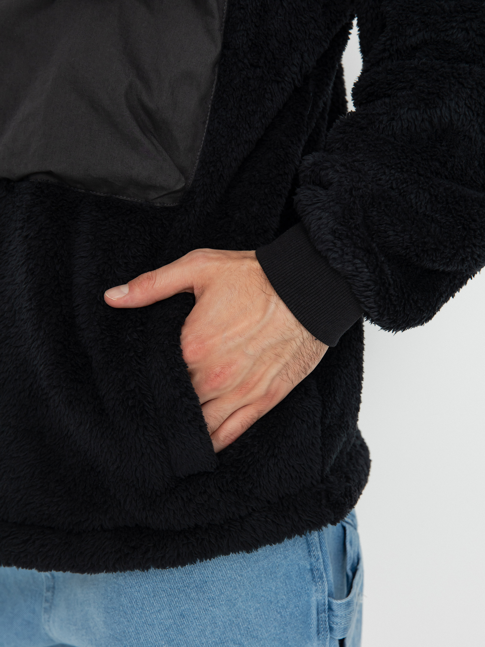 Férfi DC Avalon Polár pulóver (black)