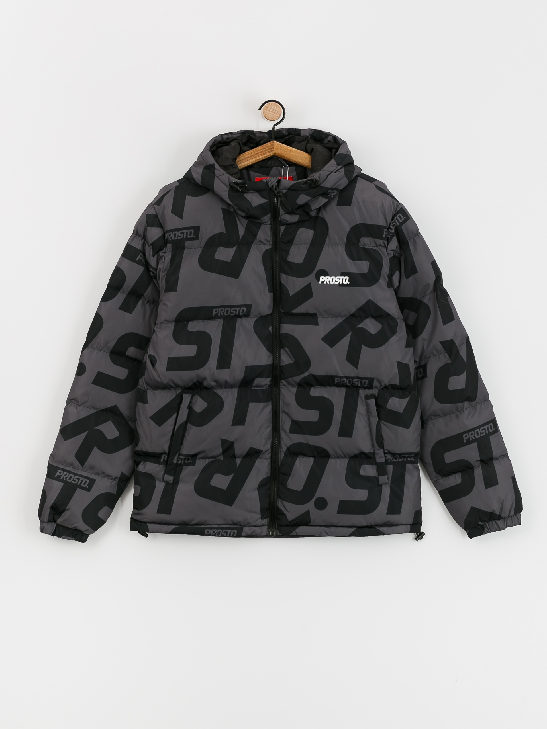 Prosto Winter Adament Dzseki (pattern black)