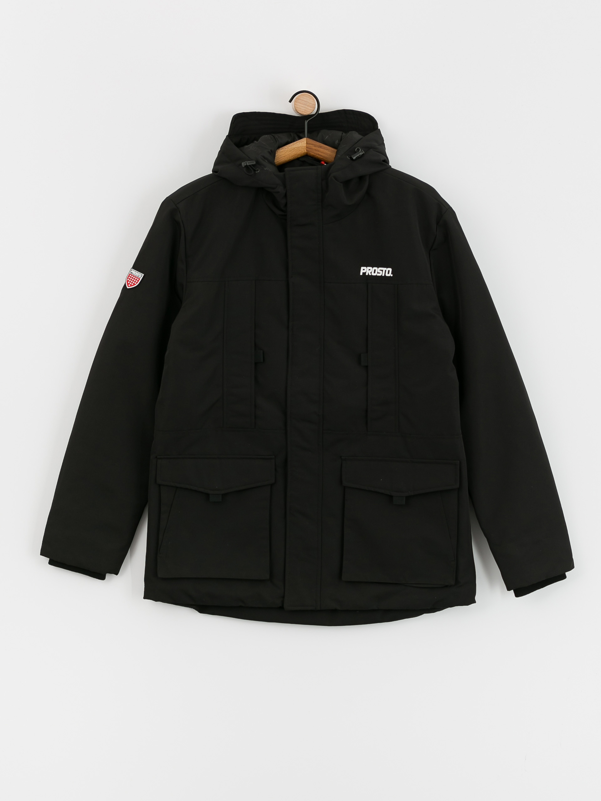 Prosto Long Jacket Dzseki (black)