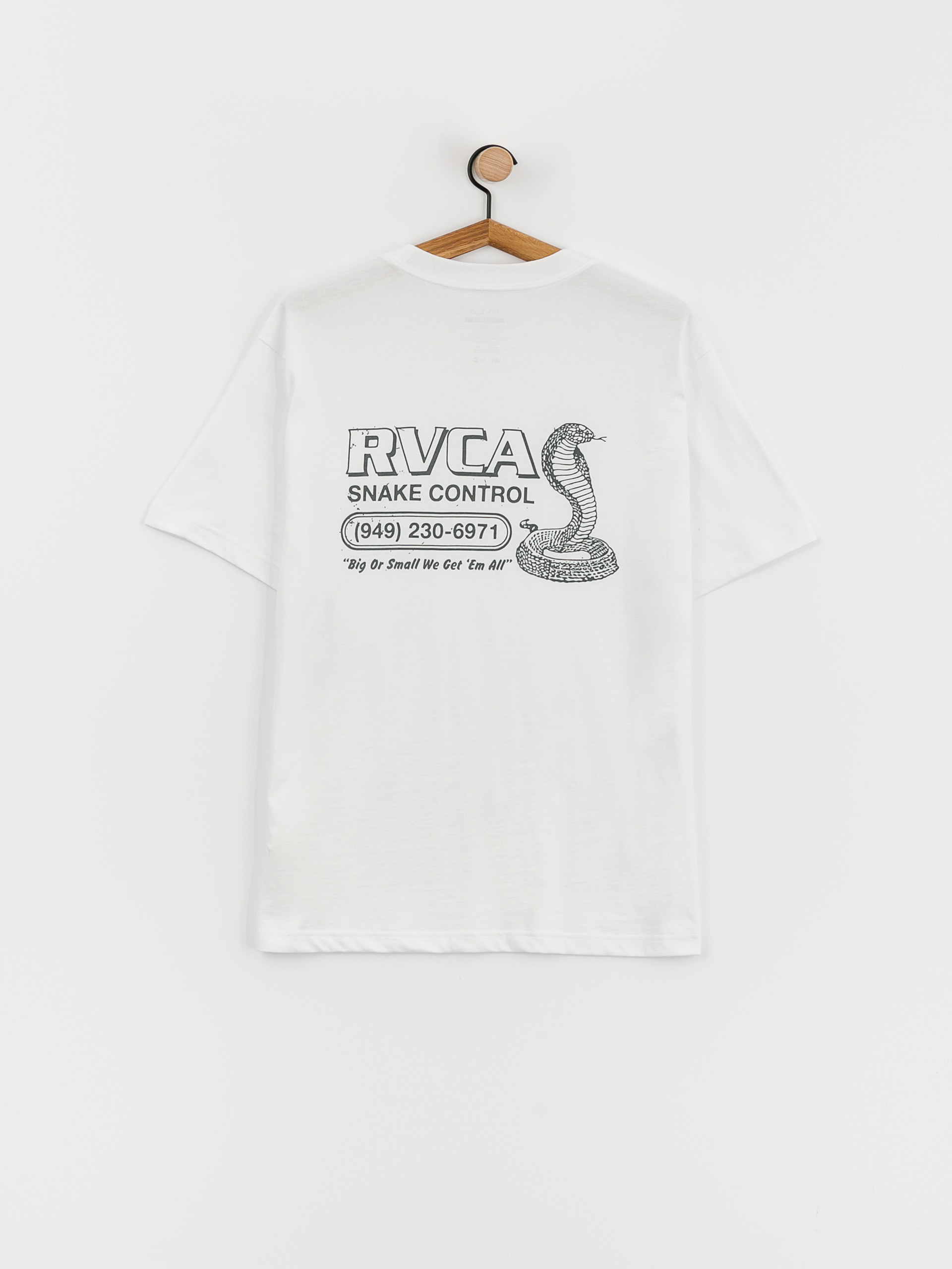 RVCA Snake Contro póló (white)