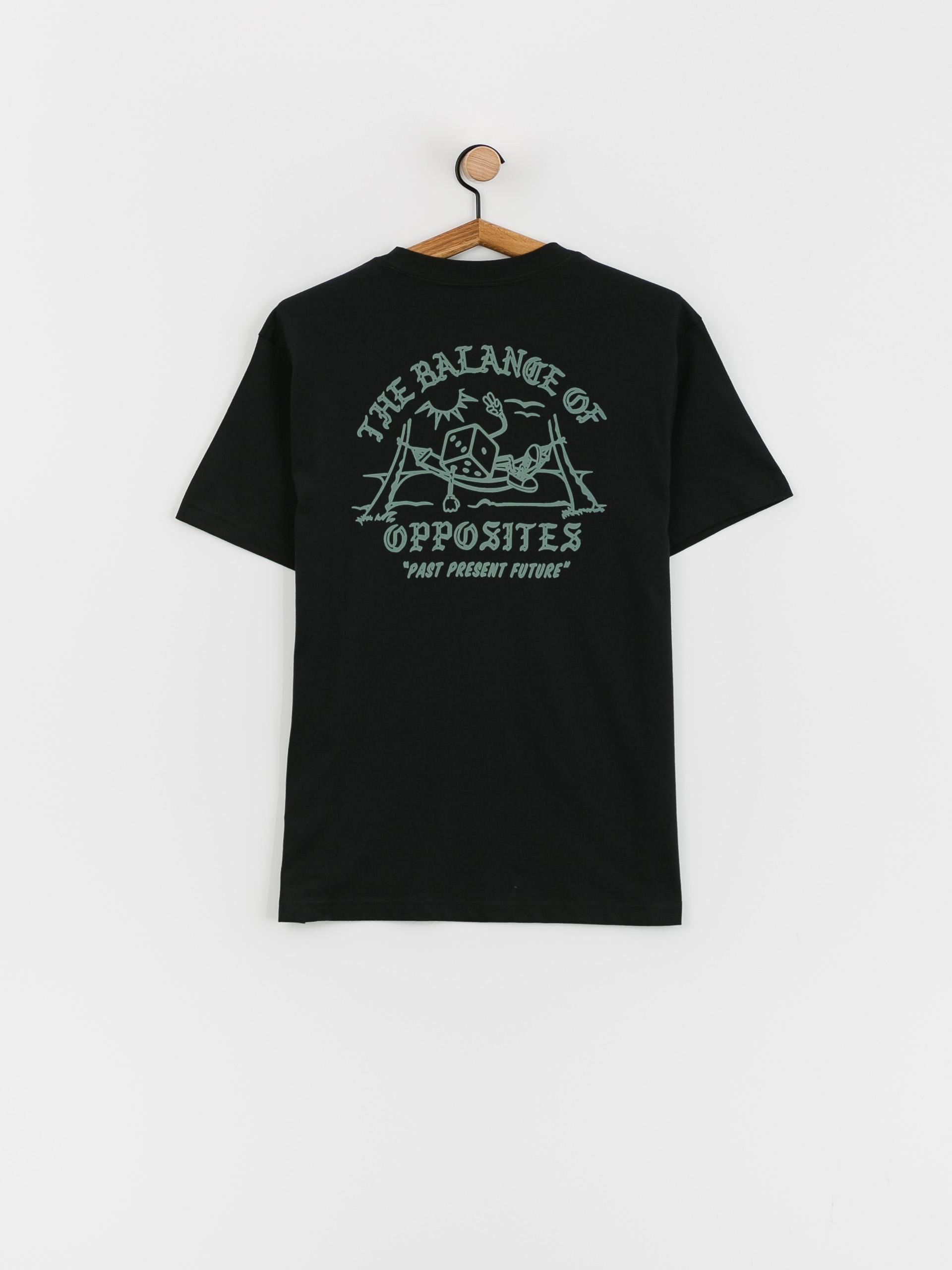 RVCA Pairodice póló (black)