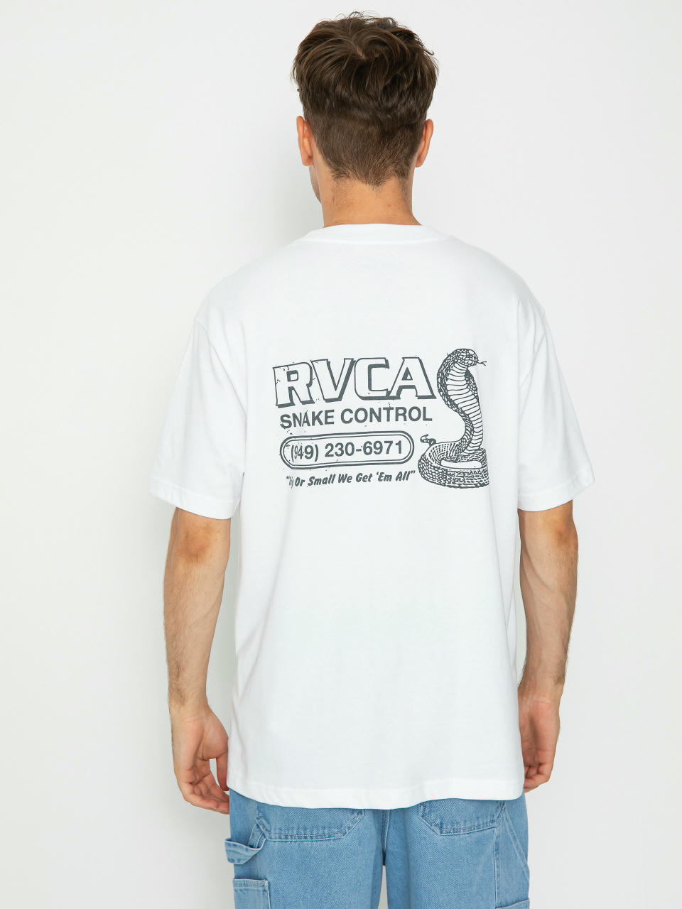 RVCA Snake Contro póló (white)