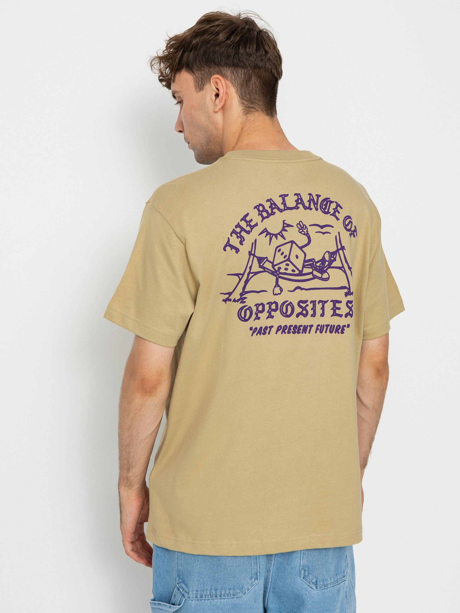 RVCA Pairodice póló (khaki)