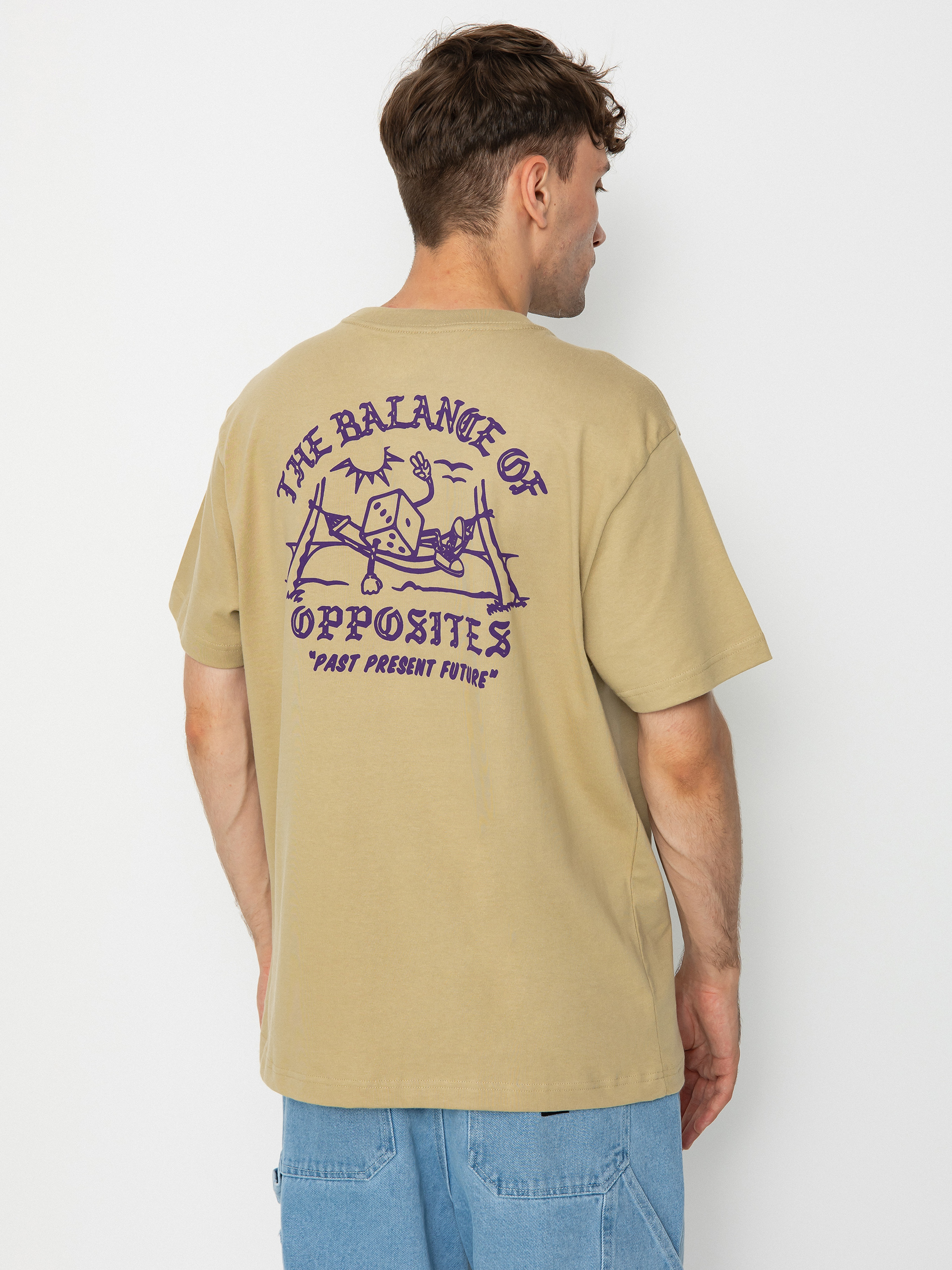 RVCA Pairodice póló (khaki)