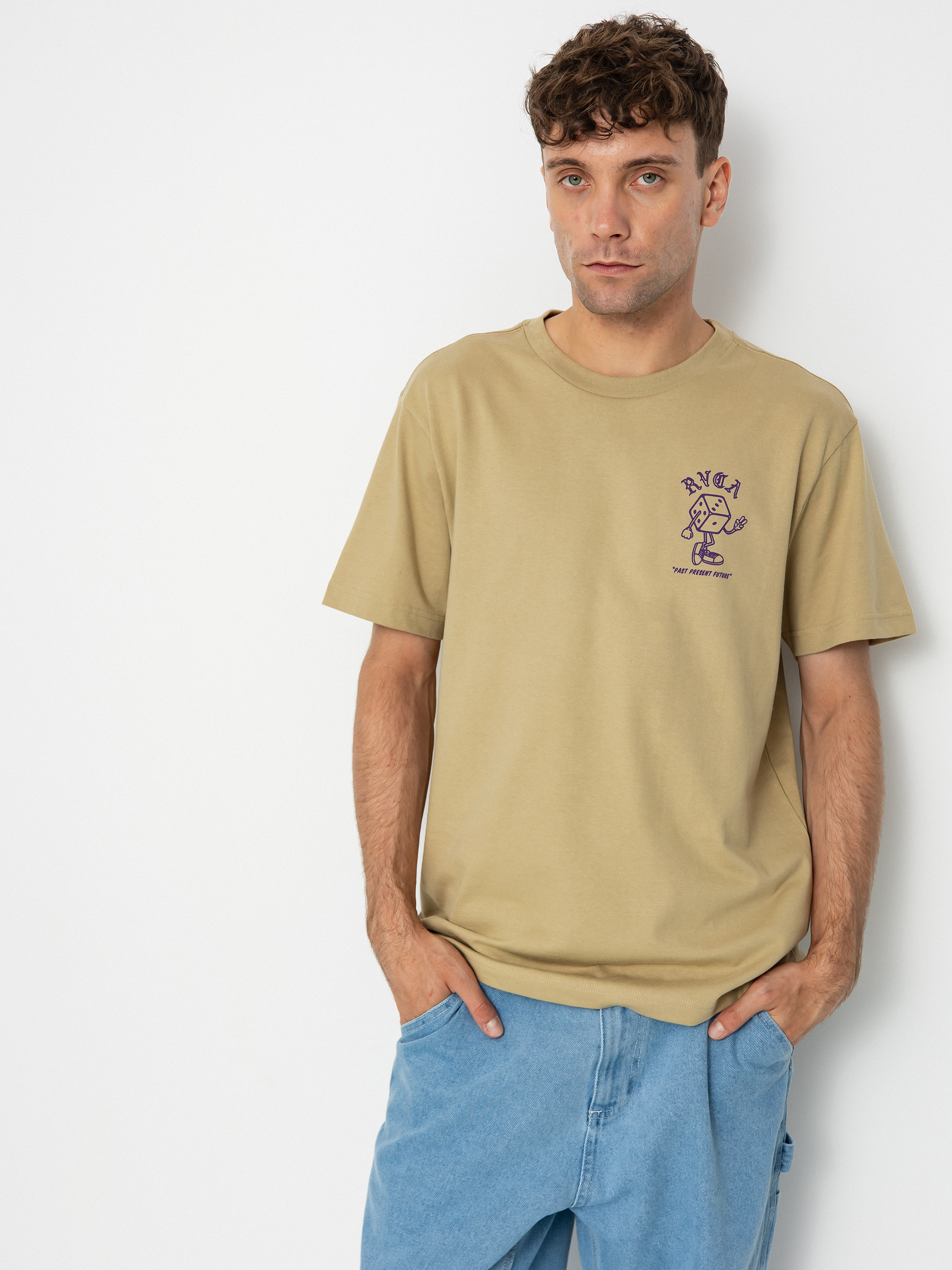 RVCA Pairodice póló (khaki)