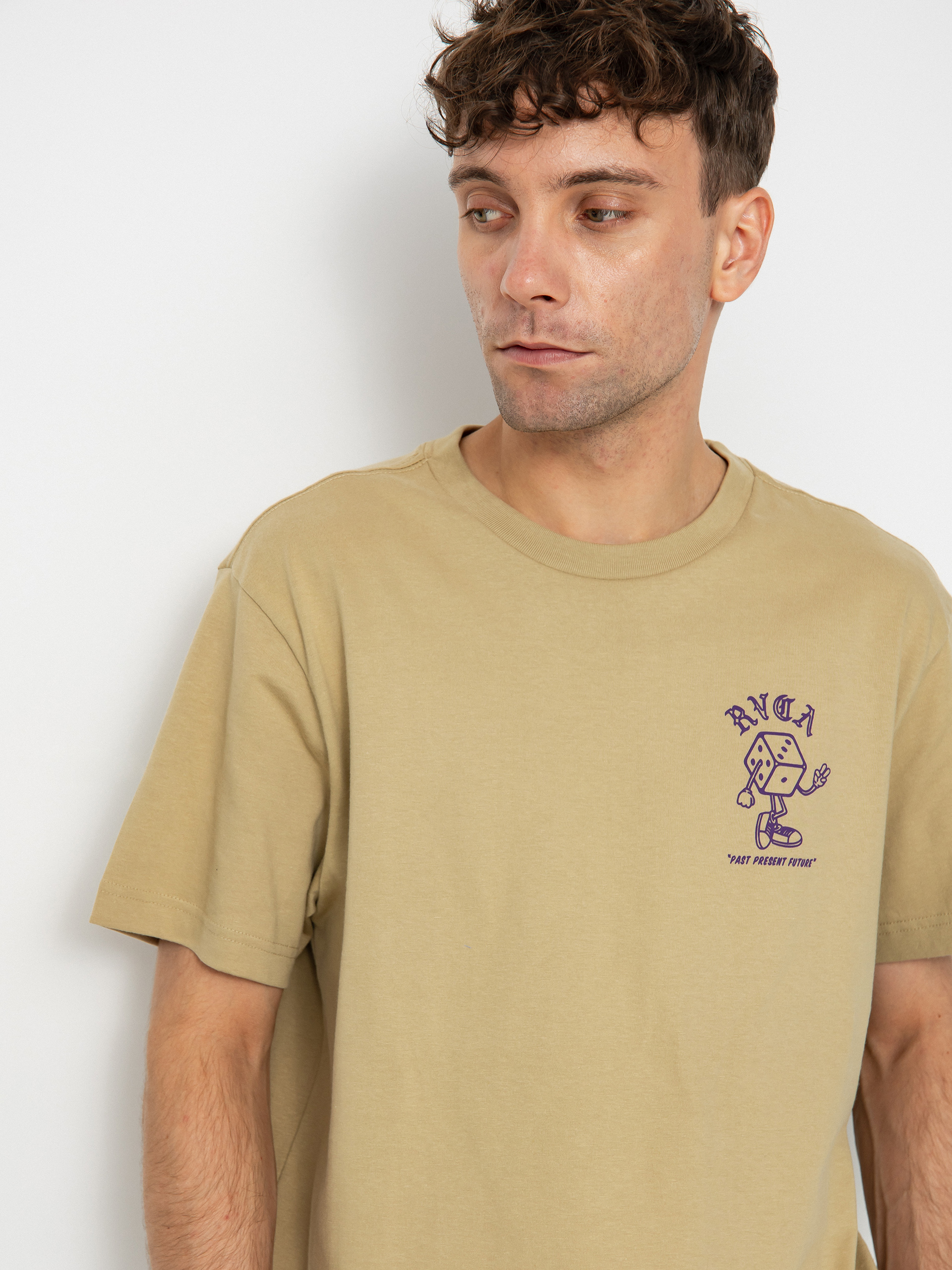 RVCA Pairodice póló (khaki)