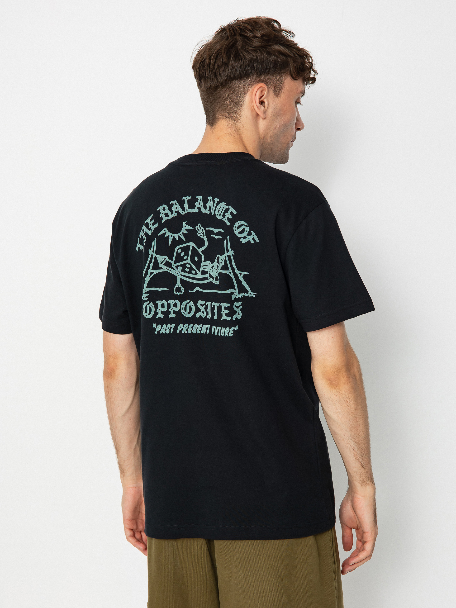 RVCA Pairodice póló (black)