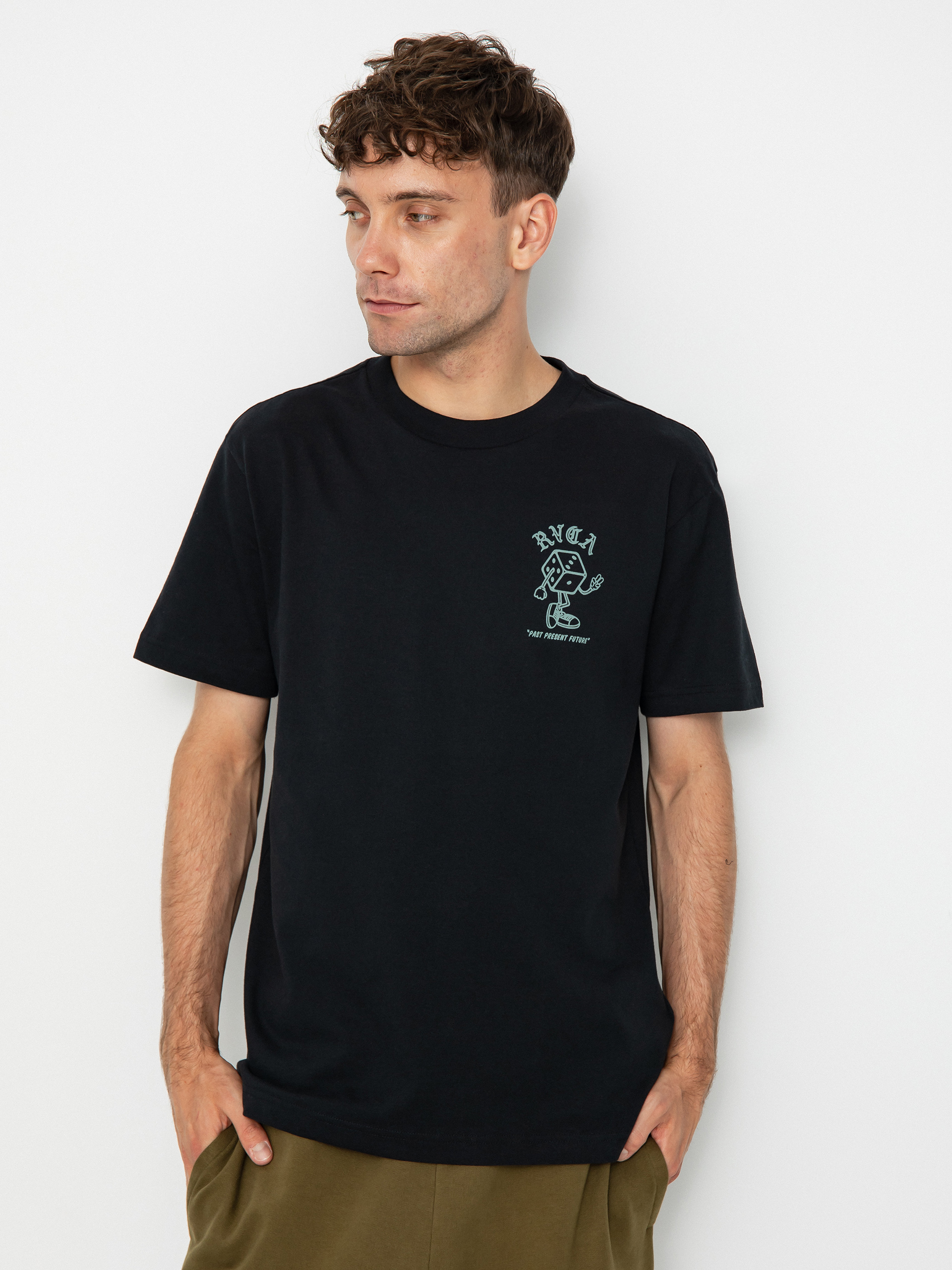 RVCA Pairodice póló (black)