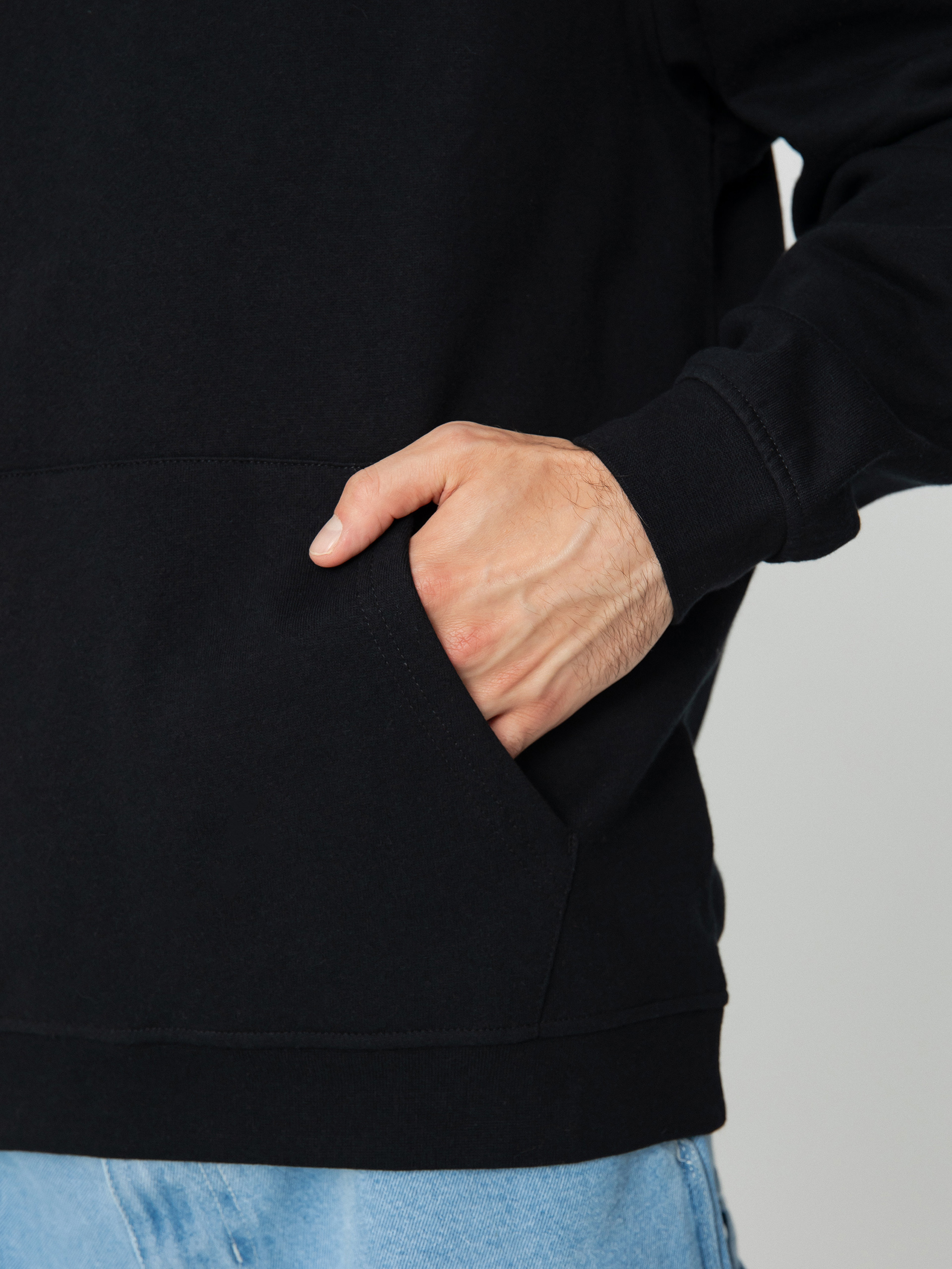 Santa Cruz Screaming Hand Chest HD Kapucnis pulóver (black)