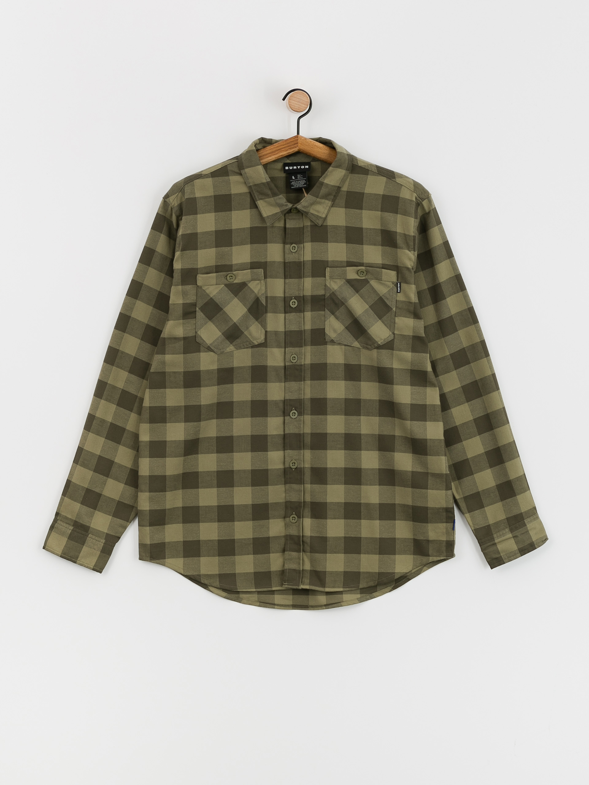 Burton Favorite Flannel Ing (forest moss buffalo plaid)