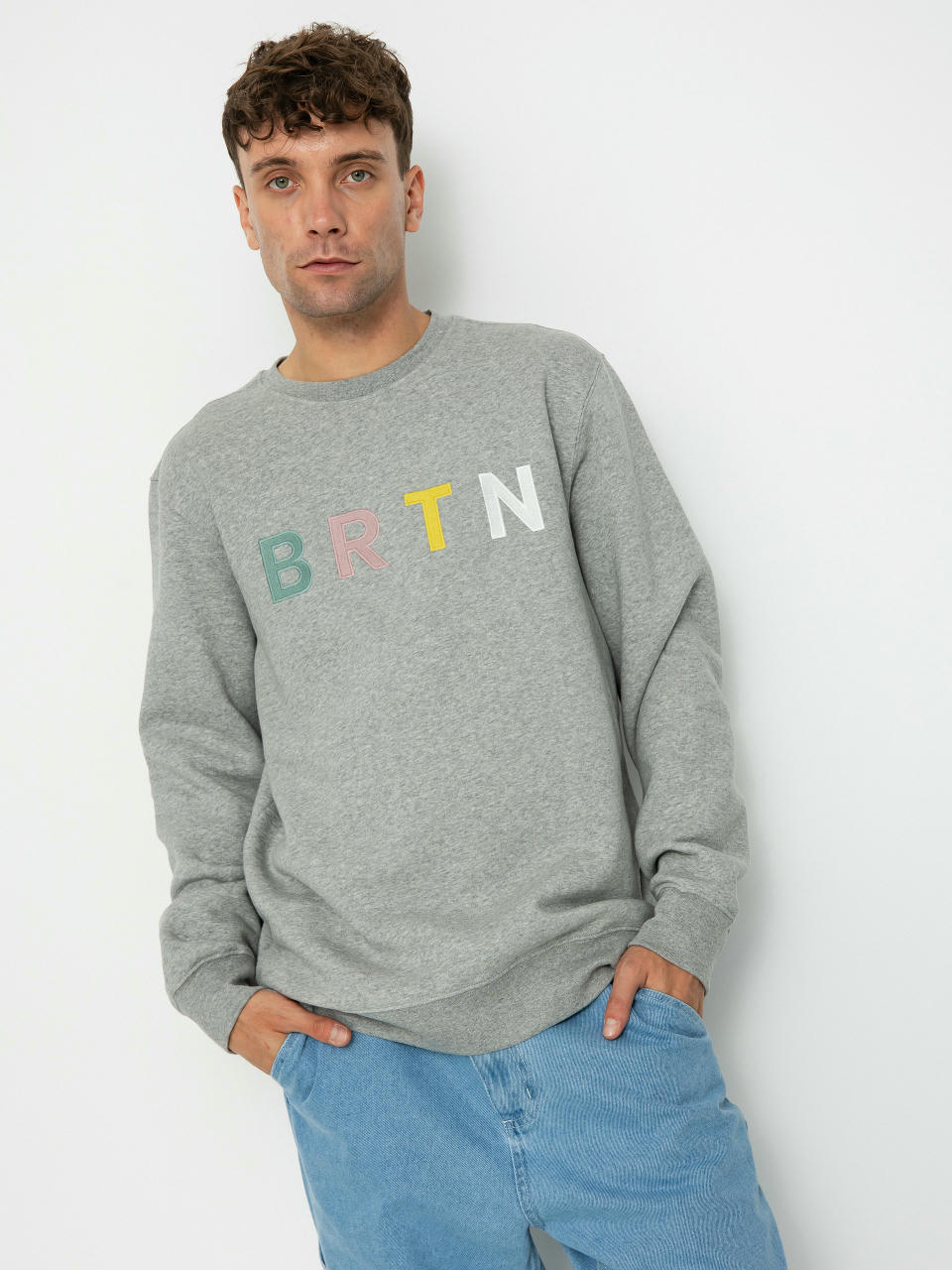 Burton BRTN Pulóver (gray heather multi)