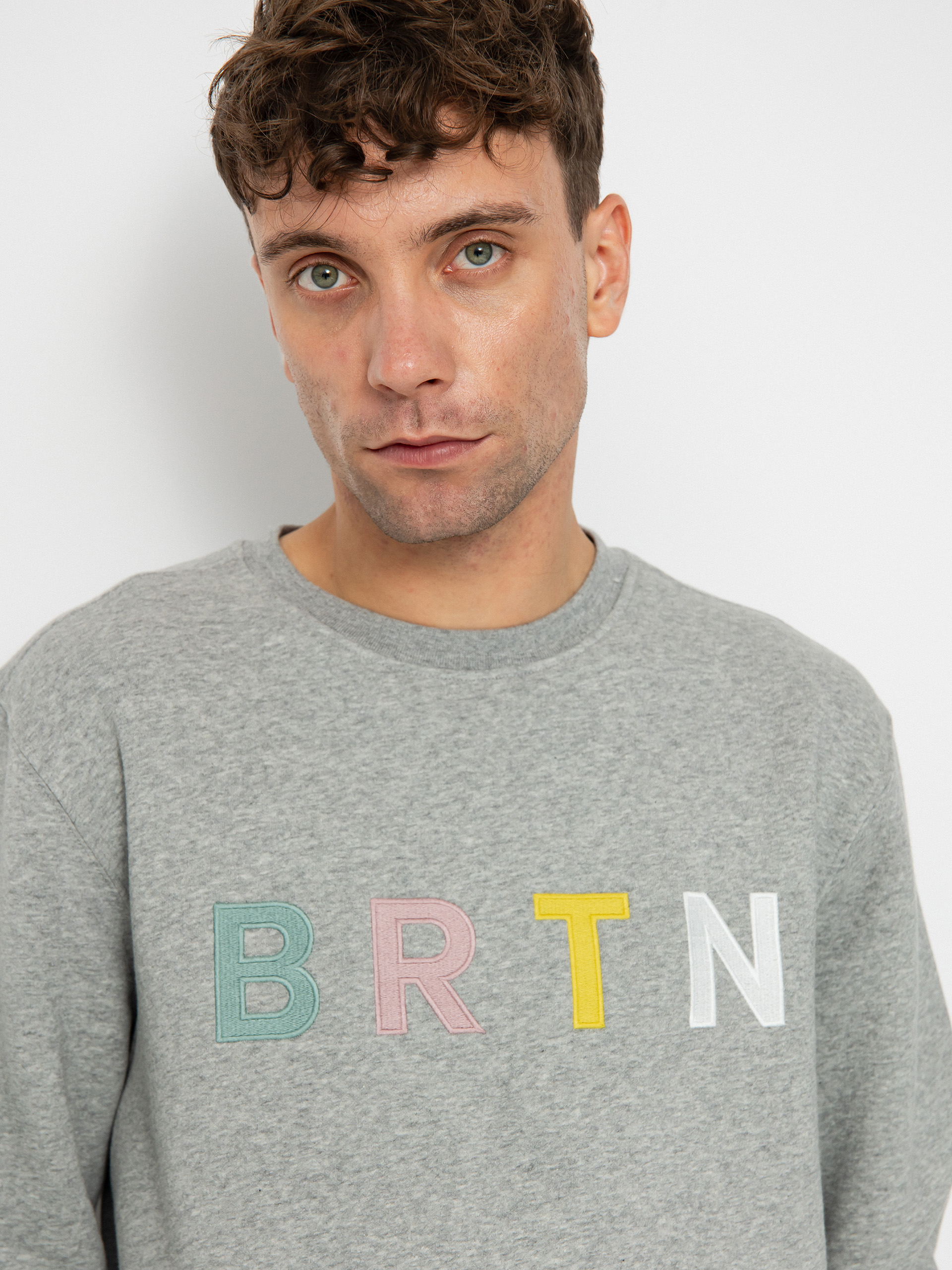 Burton BRTN Pulóver (gray heather multi)