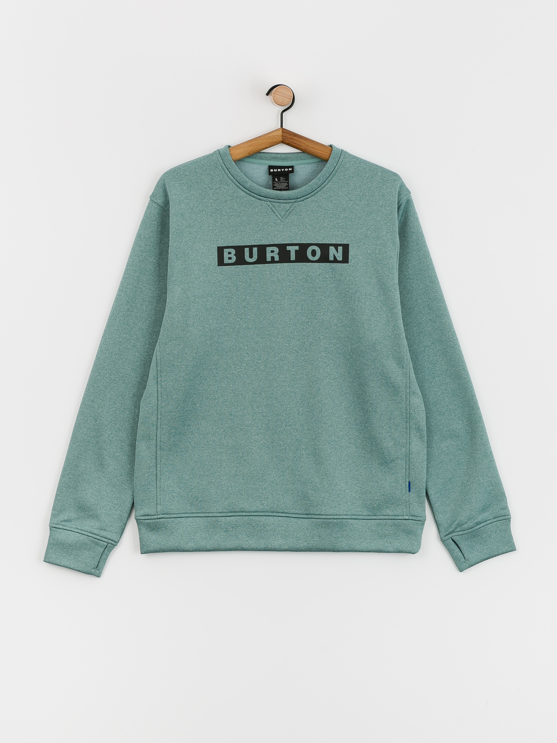 Férfi Burton Oak Thermo pulóver (rock lichen heather)