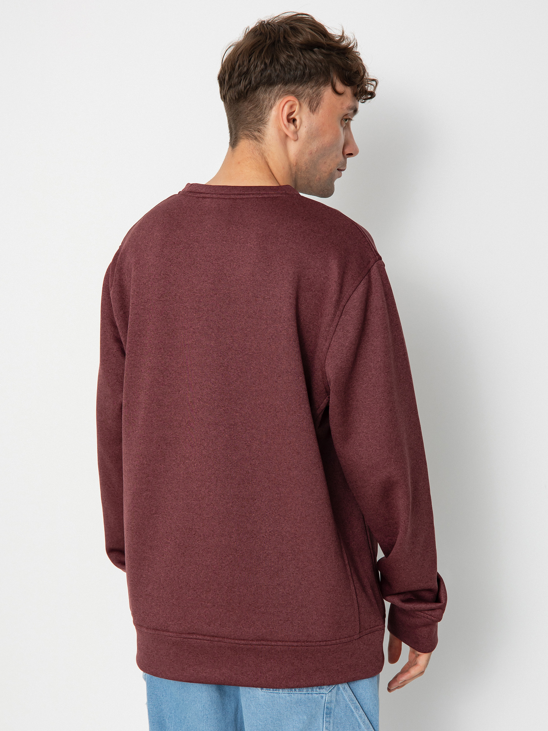 Férfi Burton Oak Thermo pulóver (almandine heather)