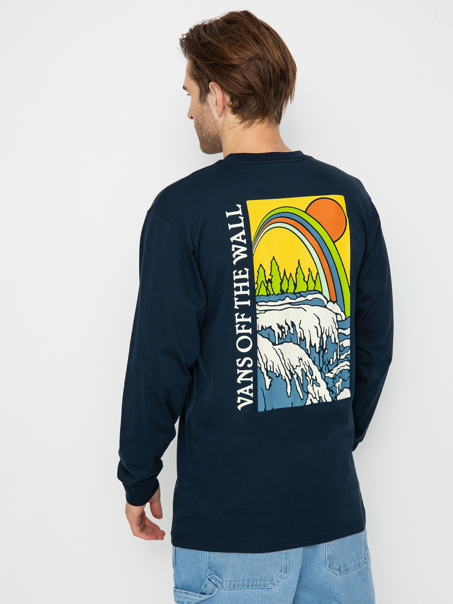 Vans Positive Vibes Scenic Hosszú ujjú felső (navy)