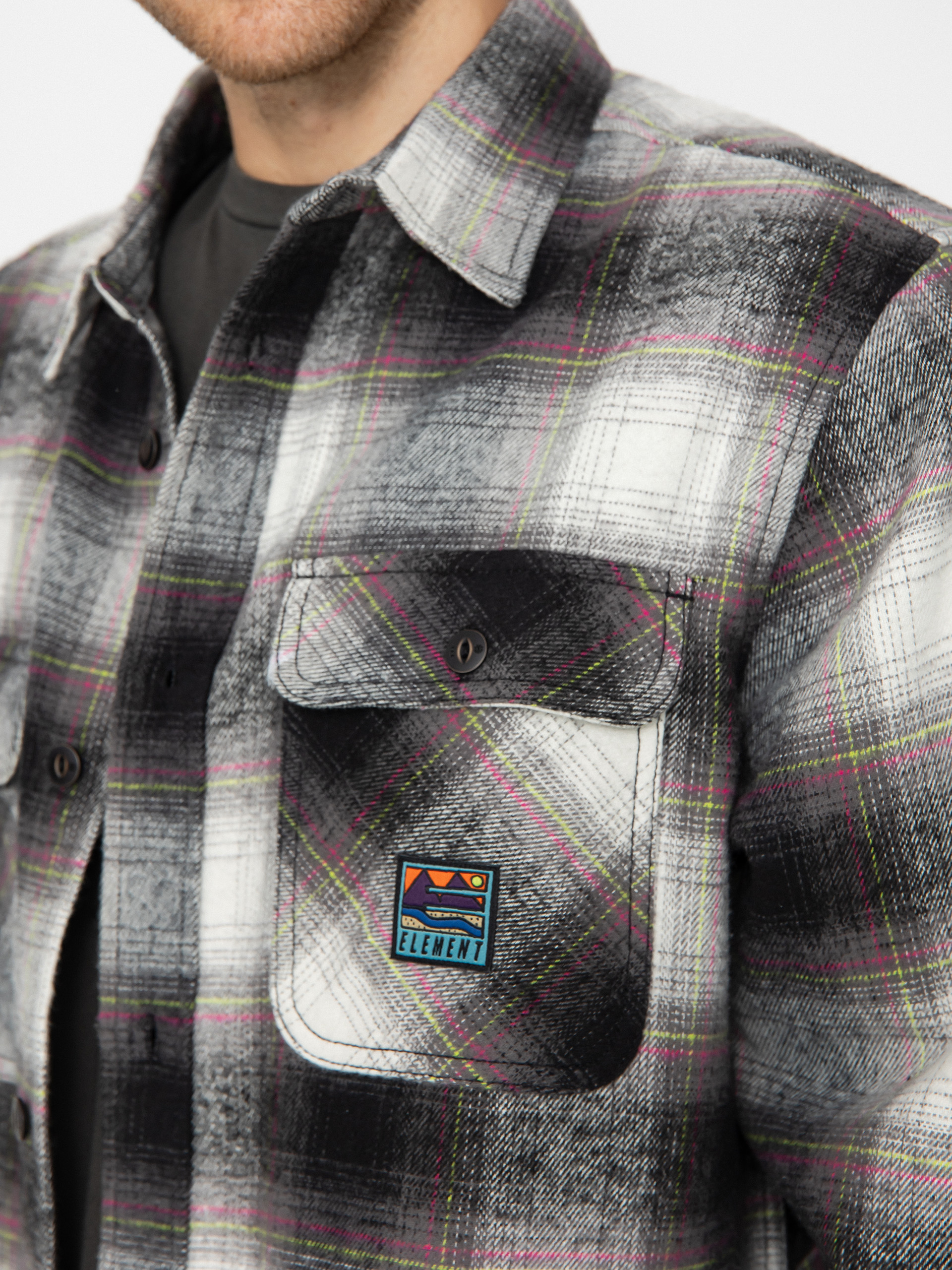 Element Hueco Neon Ing (hueco plaid lime/pink)