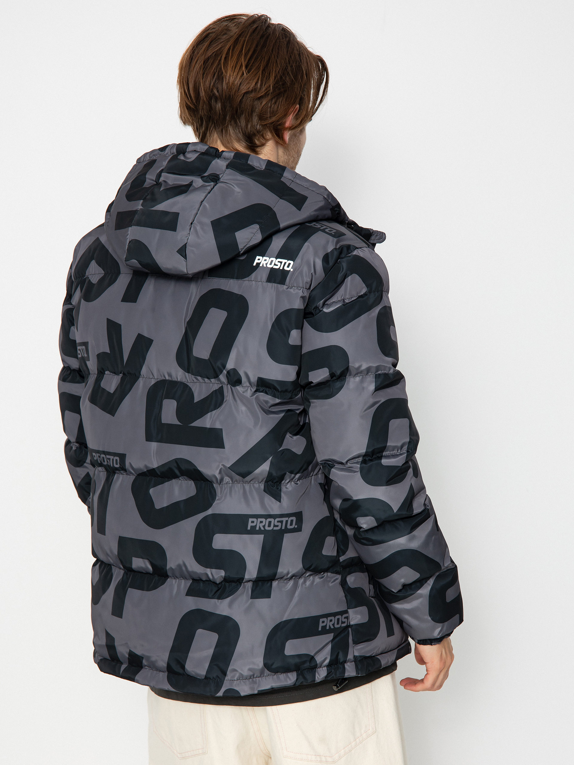 Prosto Winter Adament Dzseki (pattern black)