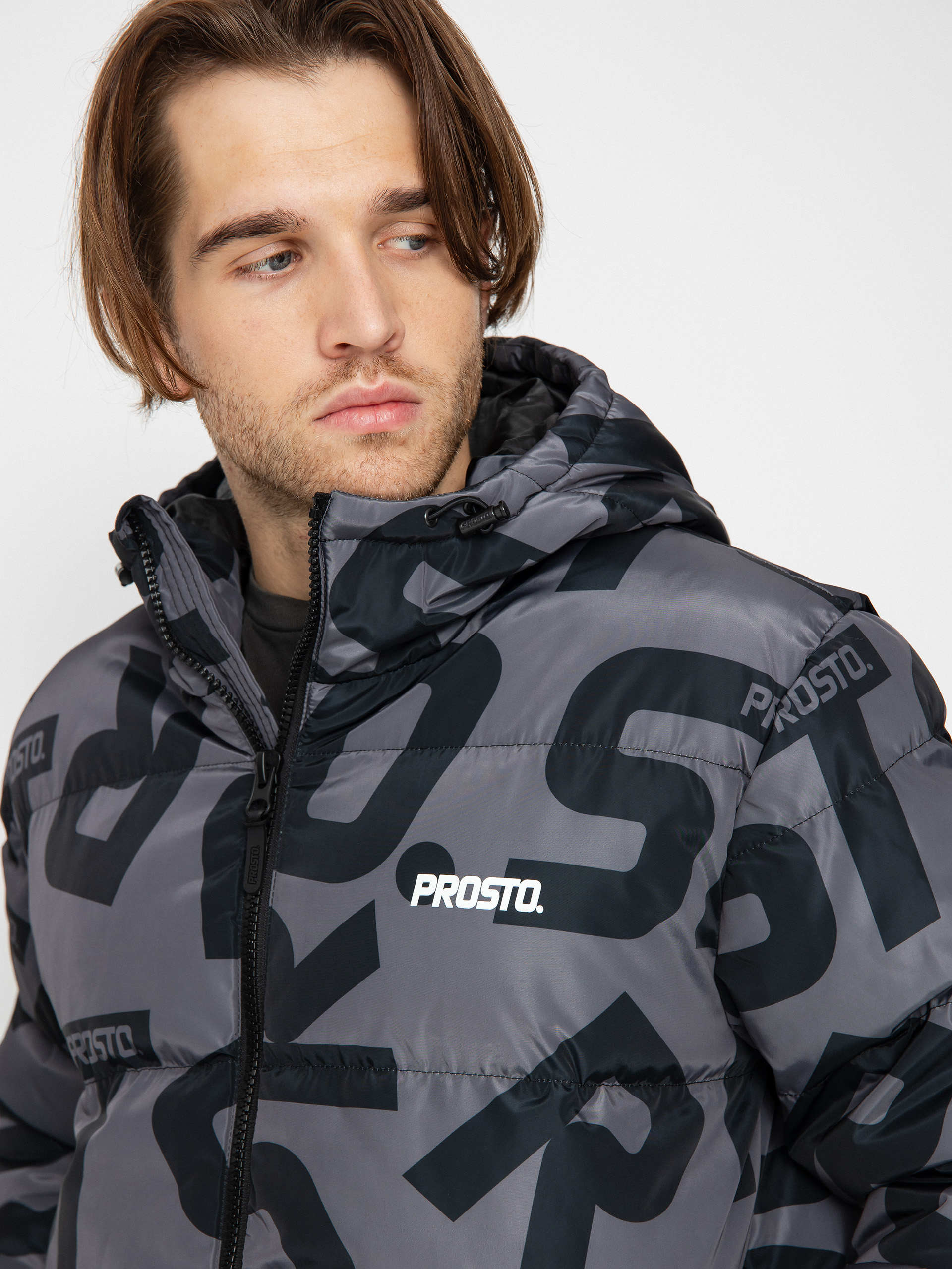 Prosto Winter Adament Dzseki (pattern black)