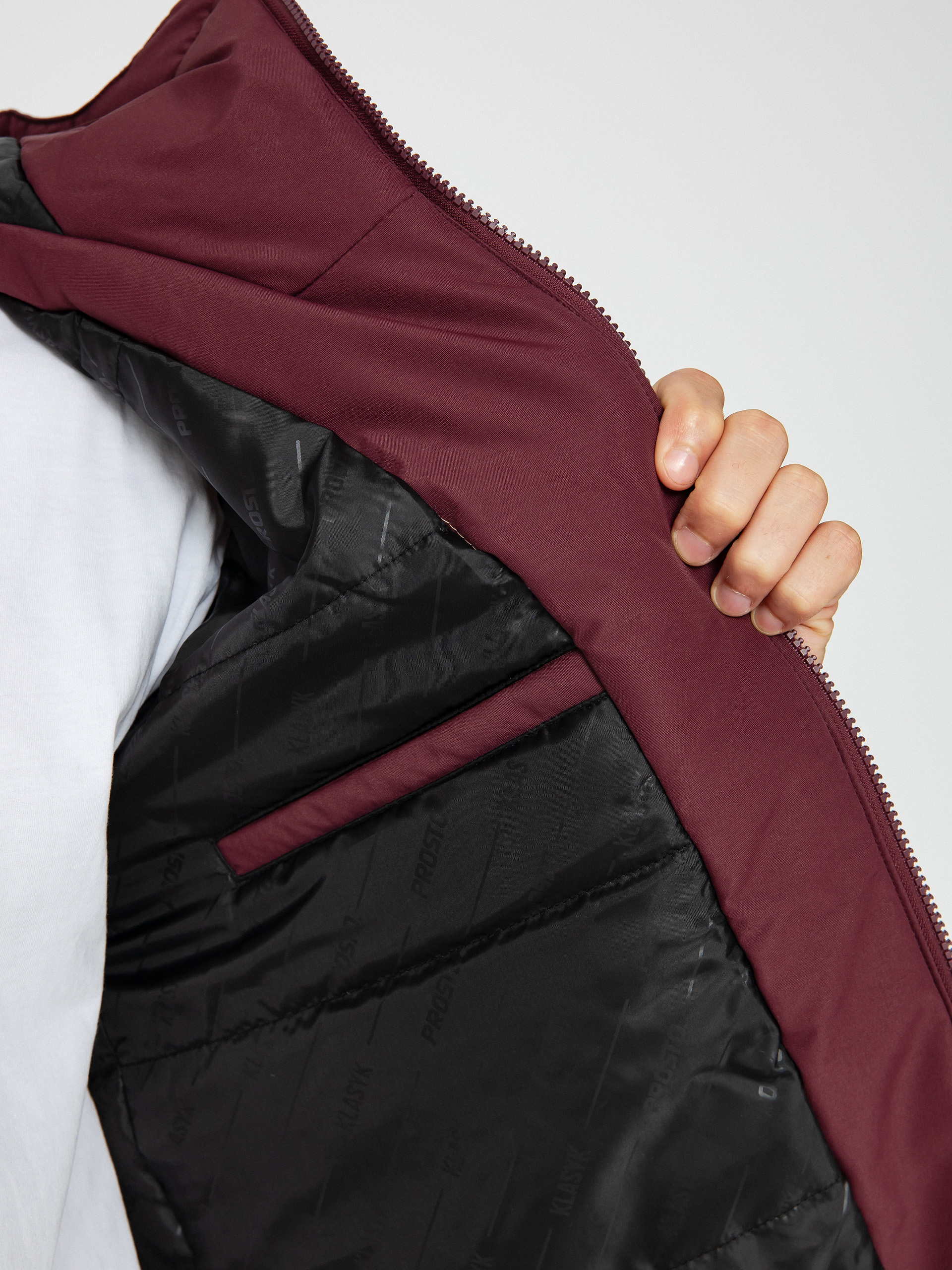 Prosto Gegito Bomber Dzseki (burgundy)