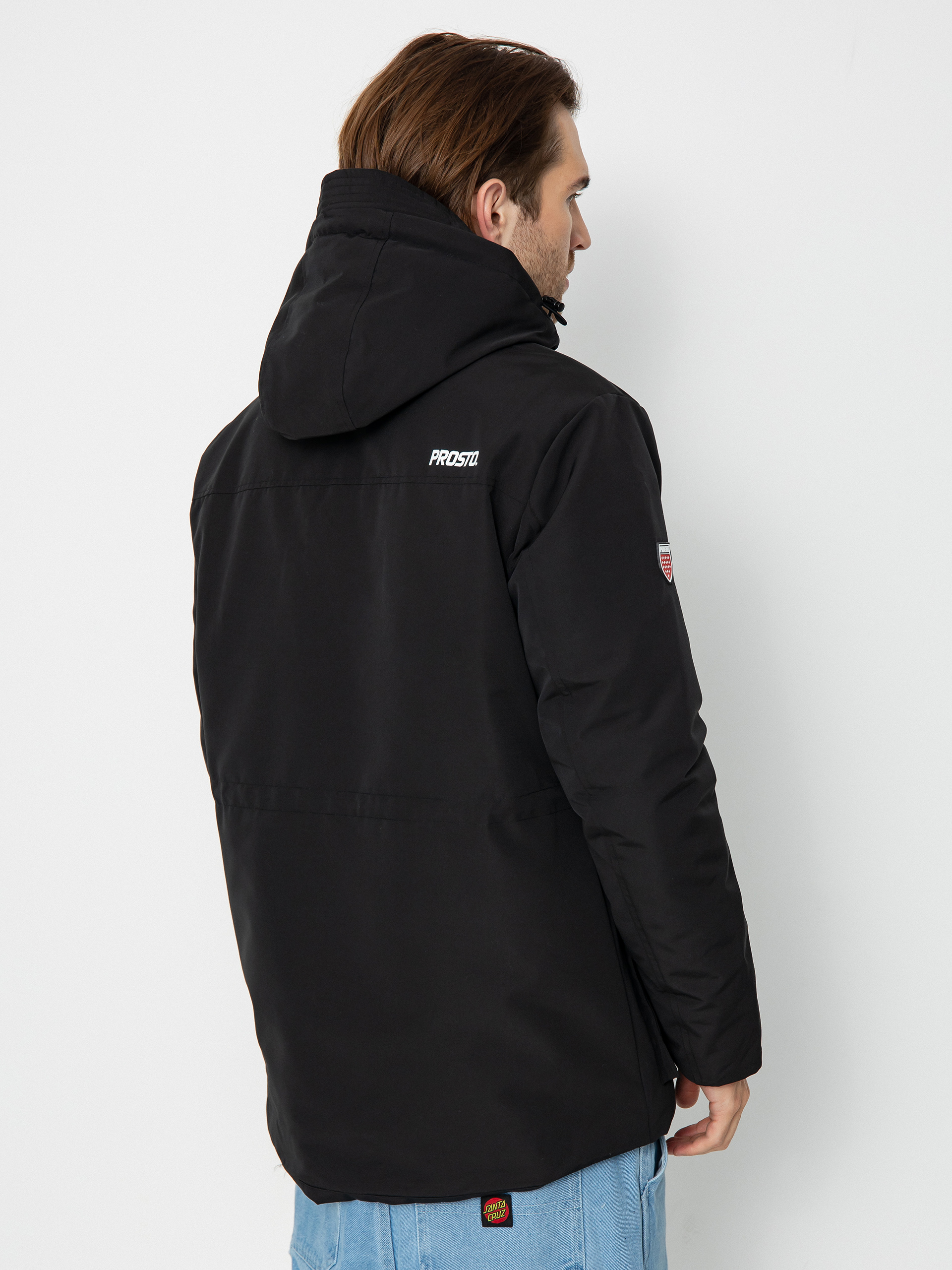 Prosto Long Jacket Dzseki (black)