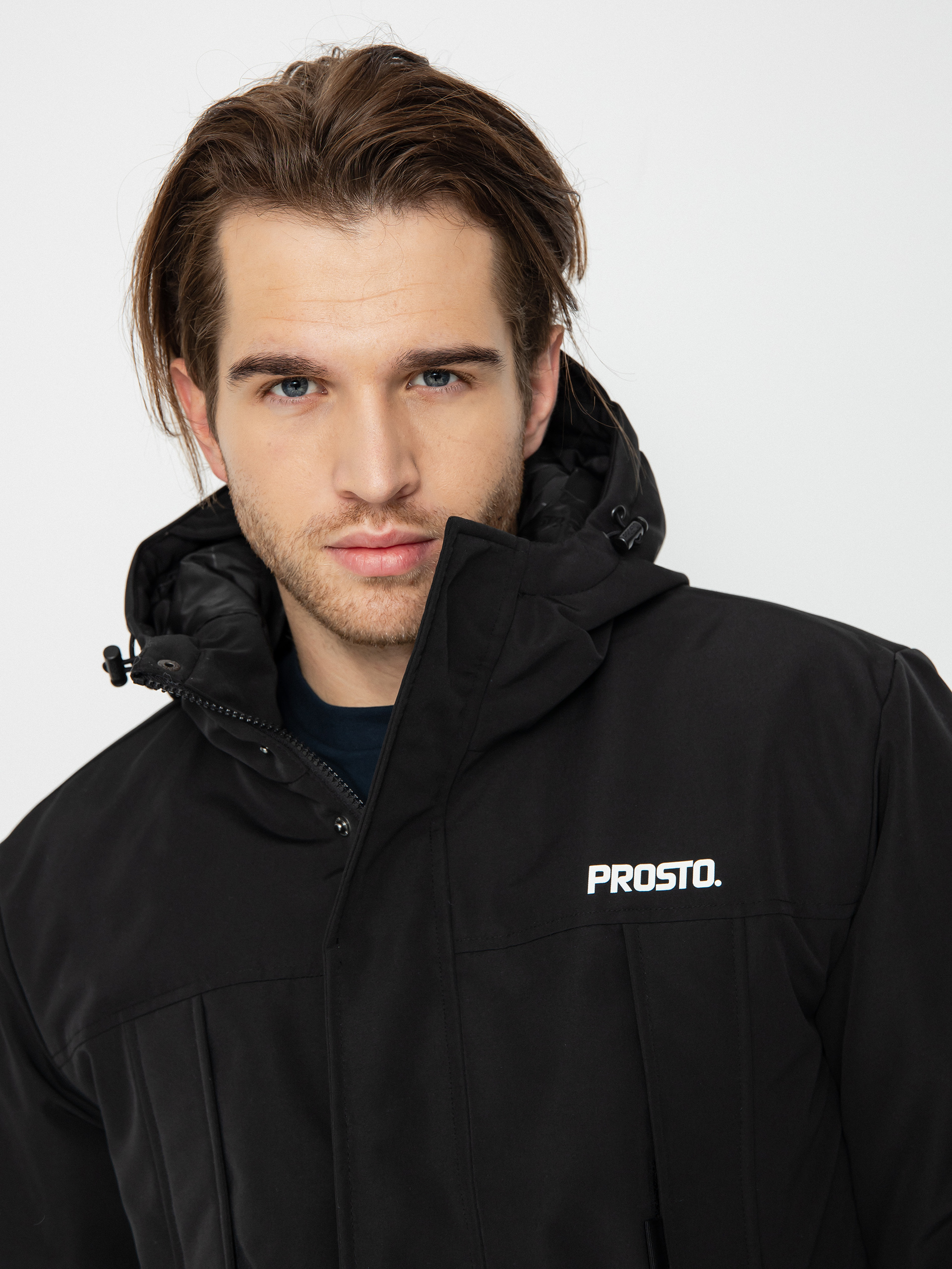 Prosto Long Jacket Dzseki (black)
