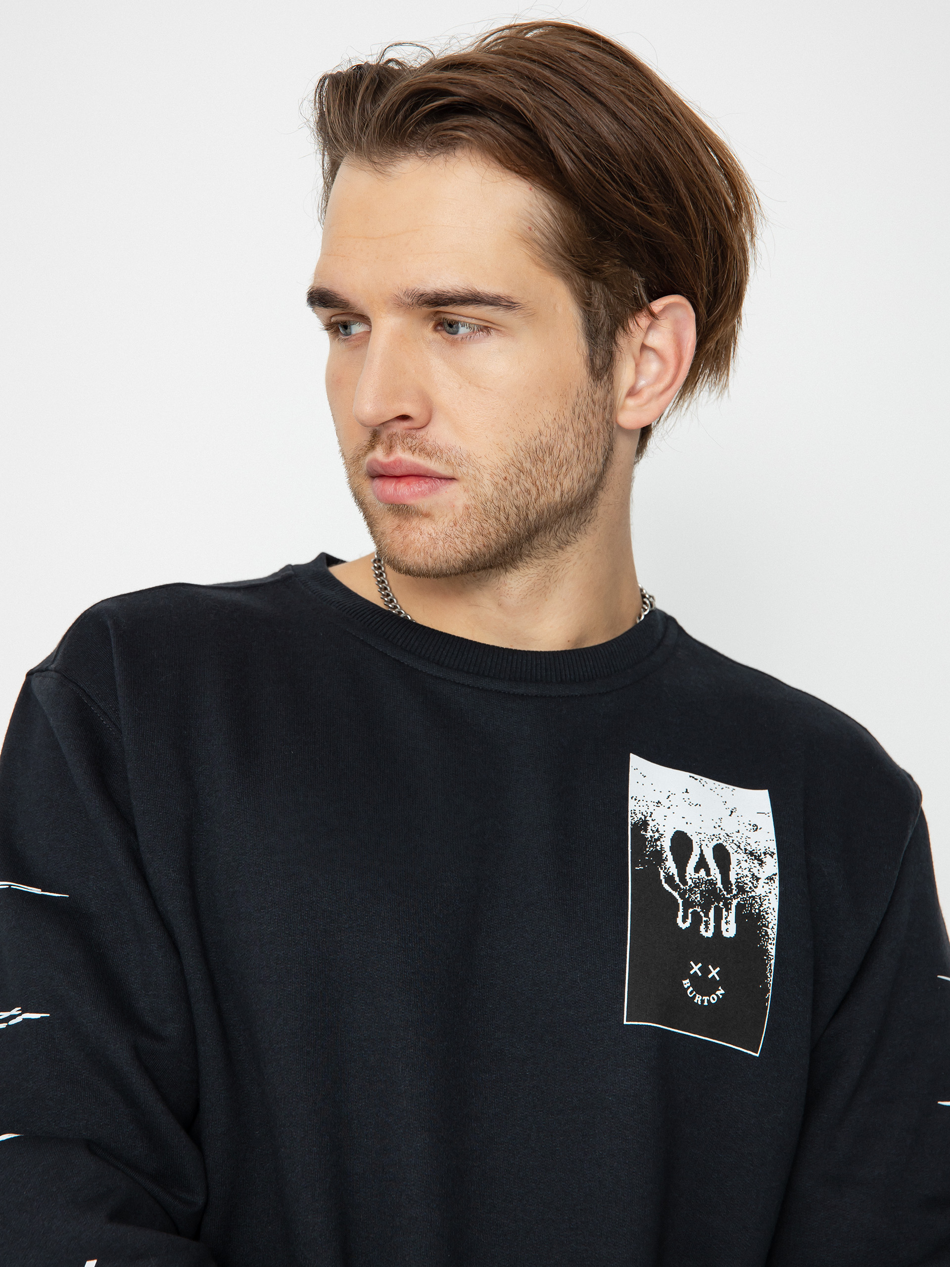 Burton Skeleton Key 24 Pulóver (true black)