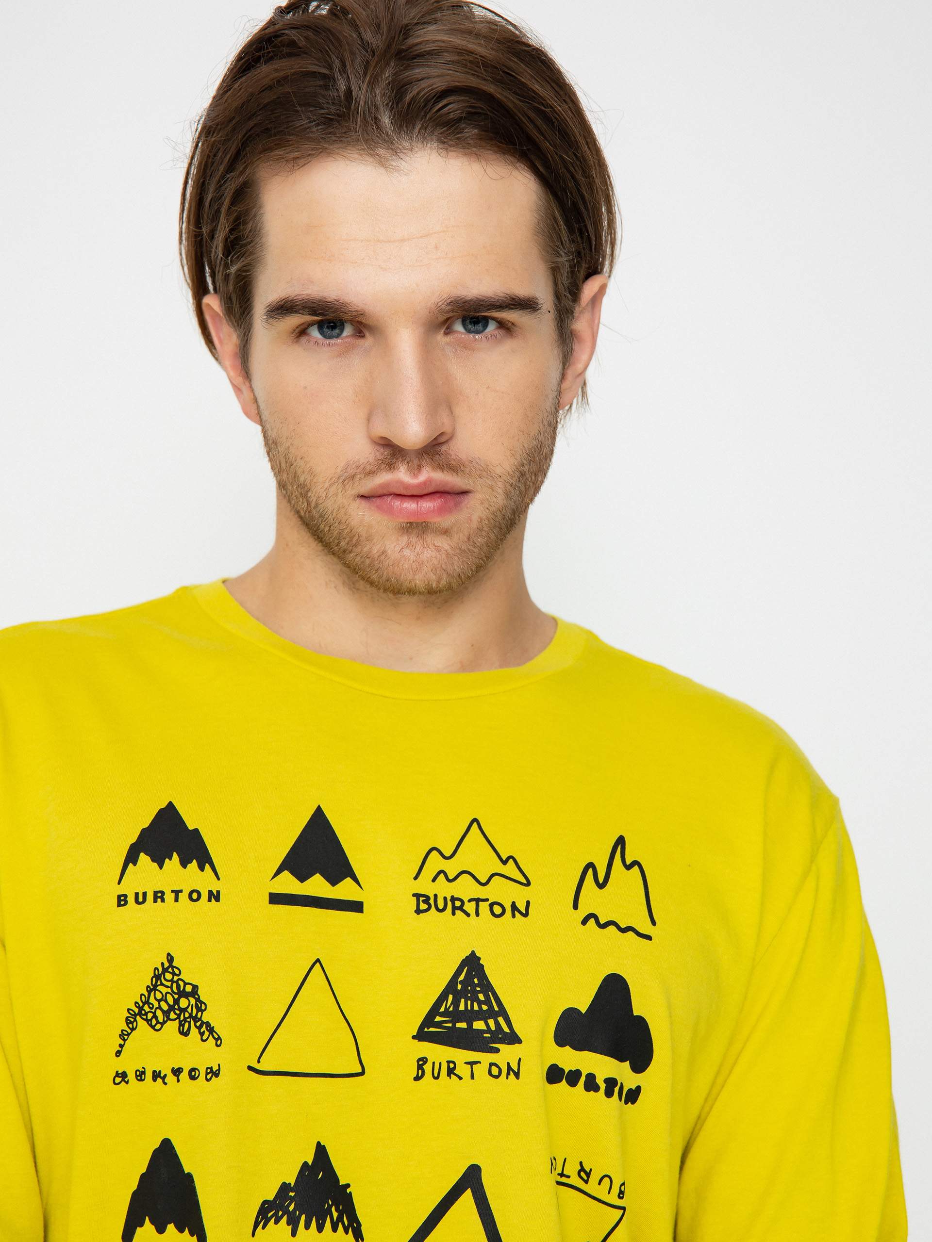 Burton Mistbow Hosszú ujjú felső (sulfur)