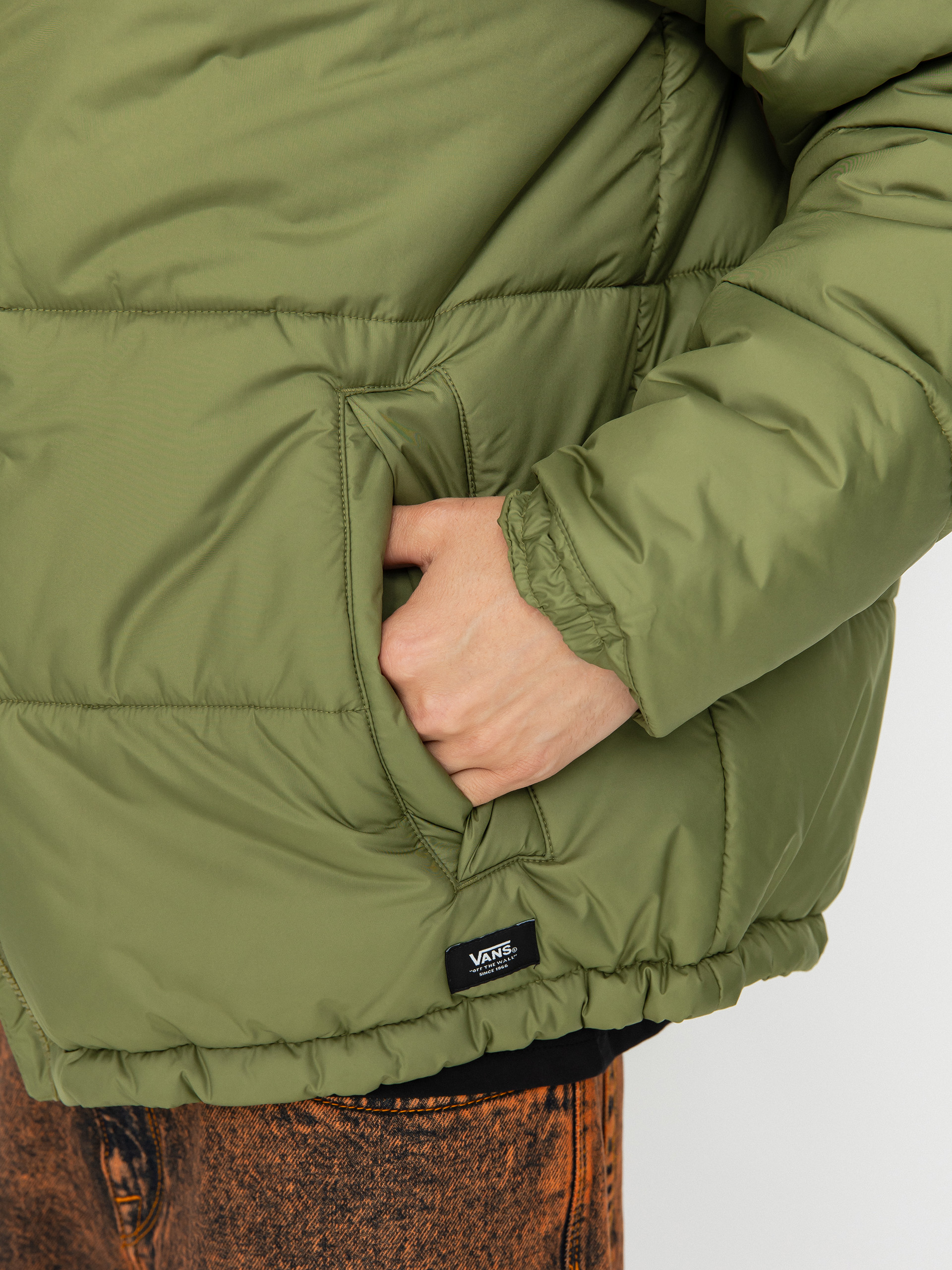 Vans No Hood Norris Mte 1 Puffer Dzseki (olive branch)