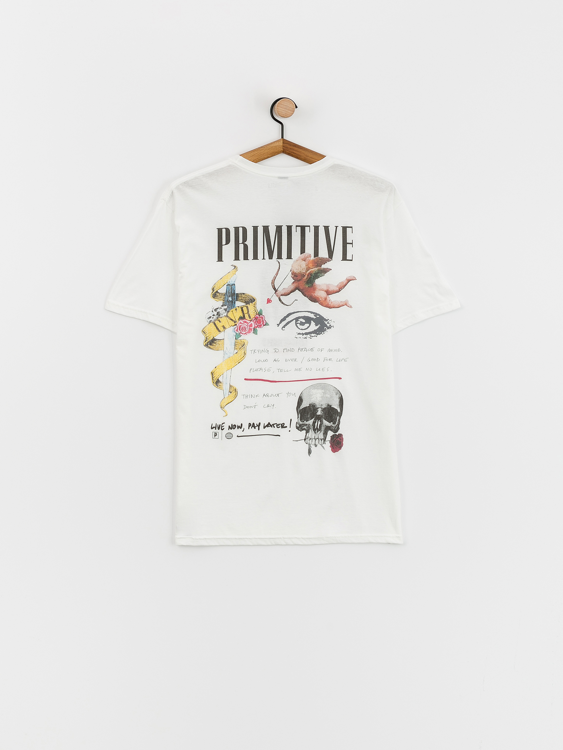 Primitive X Guns N' Roses Dont Cry Póló (white)