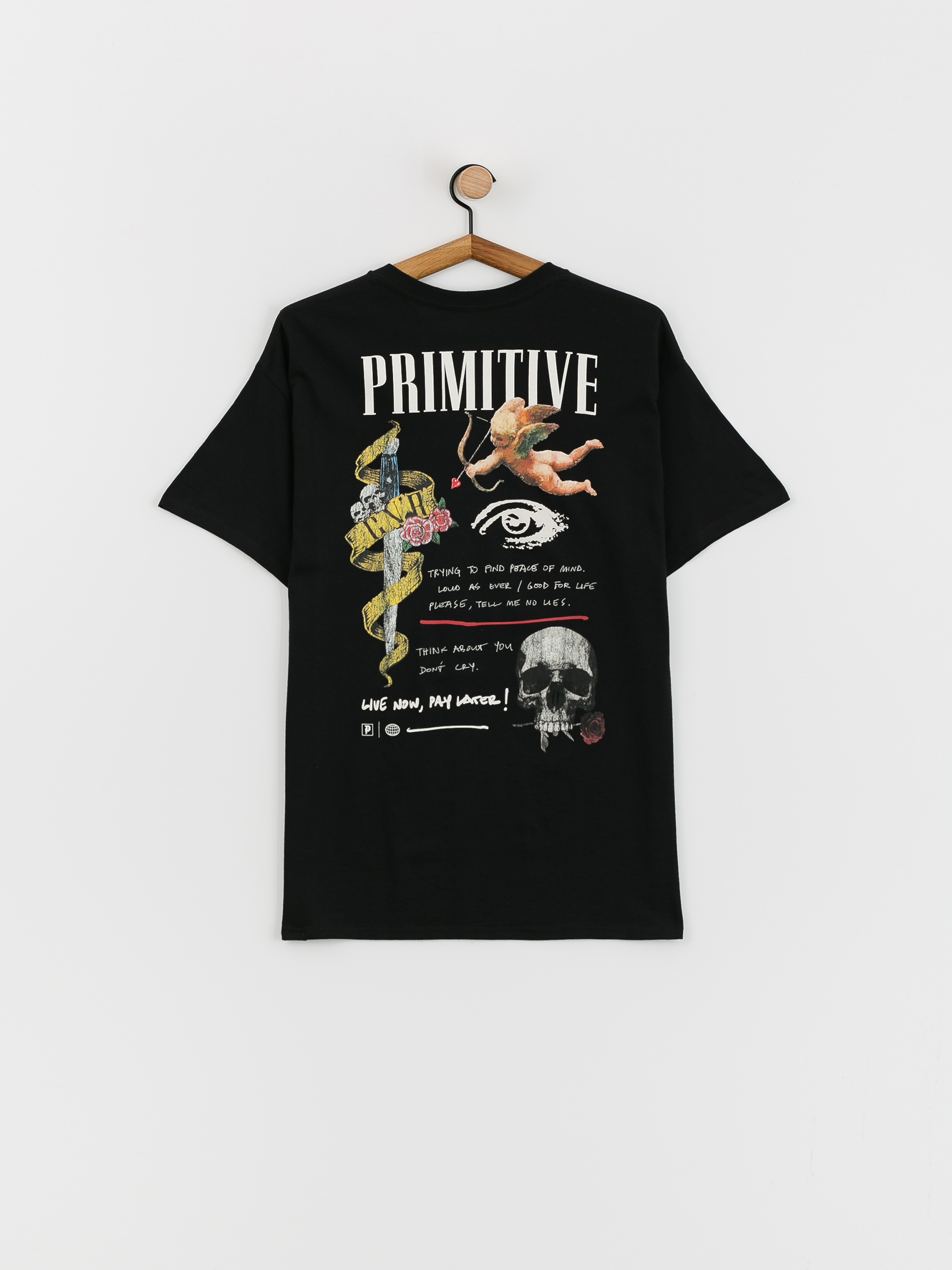 Primitive Dont Cry Póló (black)