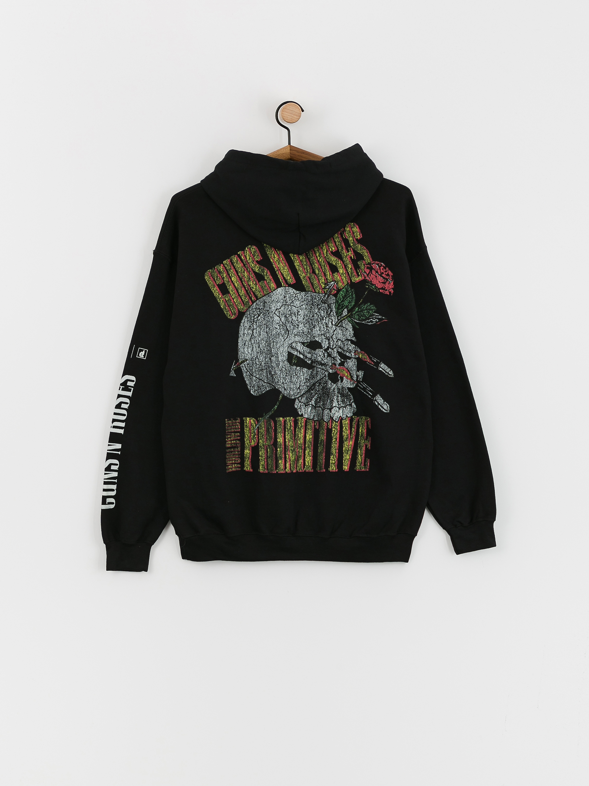 Primitive X Guns N' Roses Nightrain HD Kapucnis pulóver (black)