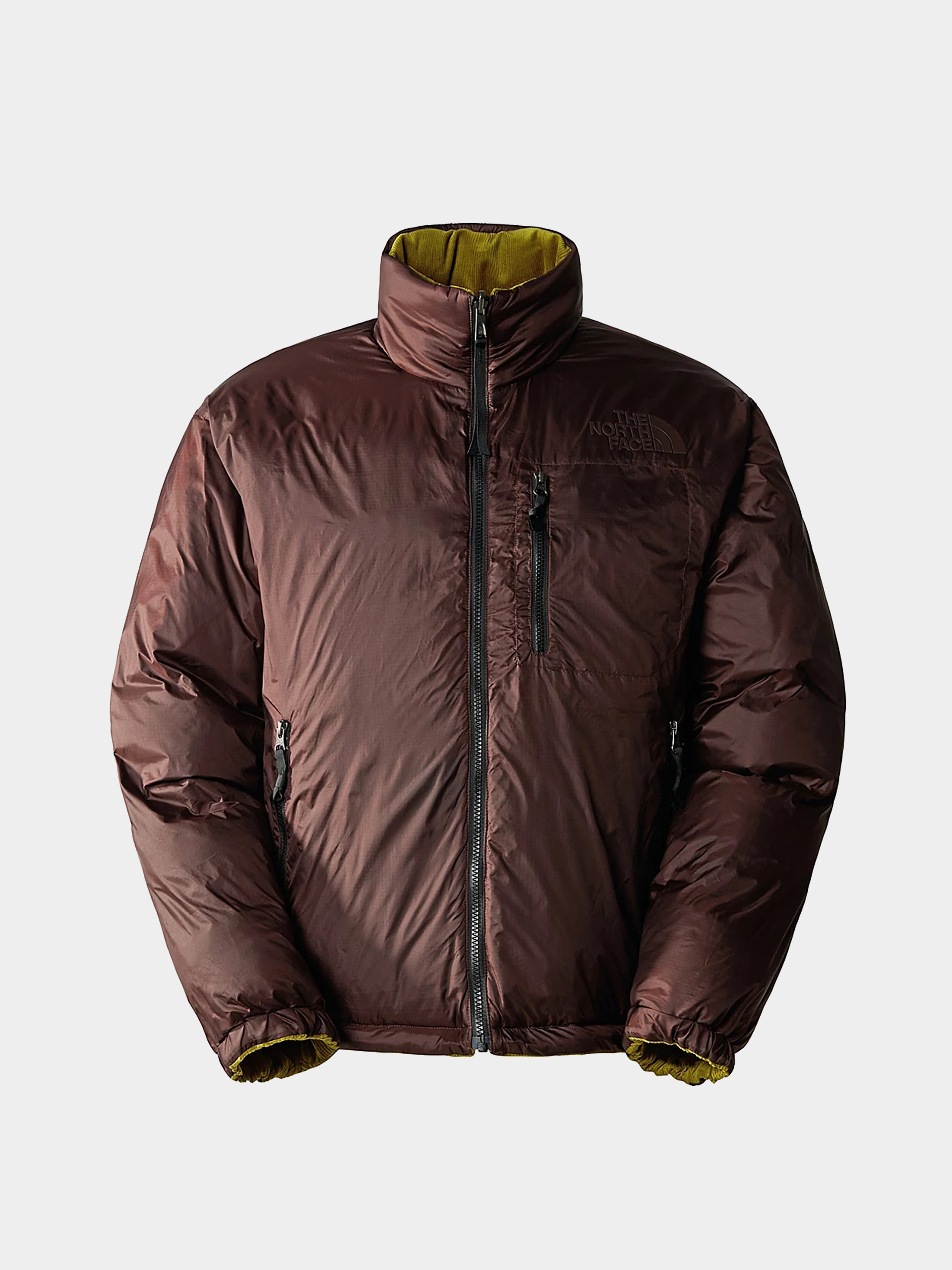 The North Face 92 Reversible Nuptse Dzseki (sulphur moss/coal brown)