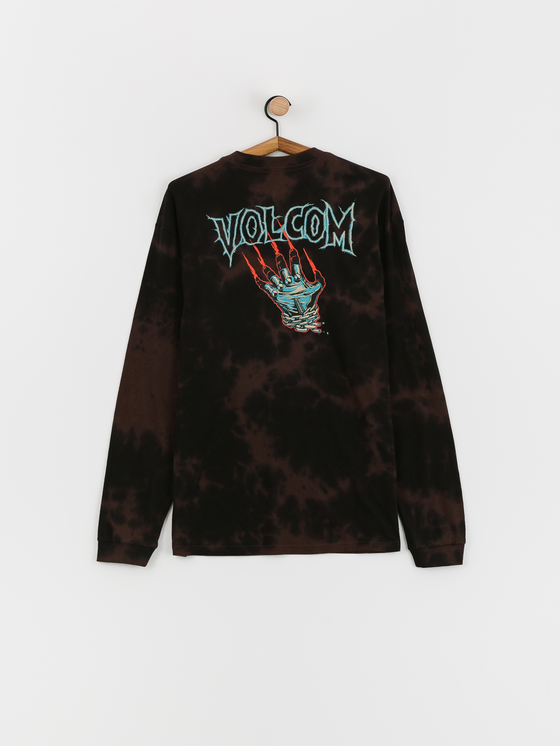 Volcom Fa Max Sherman Hosszú ujjú felső (bitter chocolate)